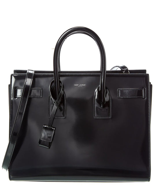 Saint Laurent Classic Sac De Jour Small Leather Tote