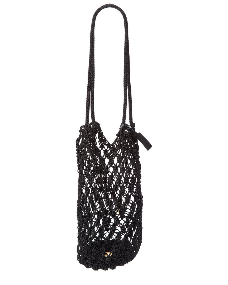 Saint Laurent Cassandre Large Crochet Tote
