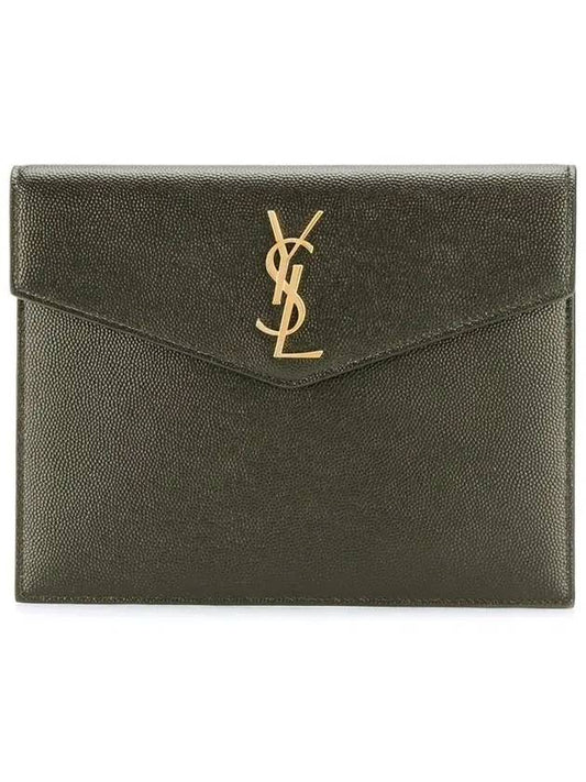 Luxury Saint Laurent Trending 2025 13th Anniversary Gold Envelope Clutch Bag 565733 1GF0J 1011