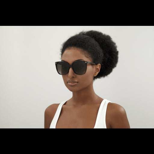 Gucci GG0022S-003 Oversized Havana Square Sunglasses with Gradient Lenses
