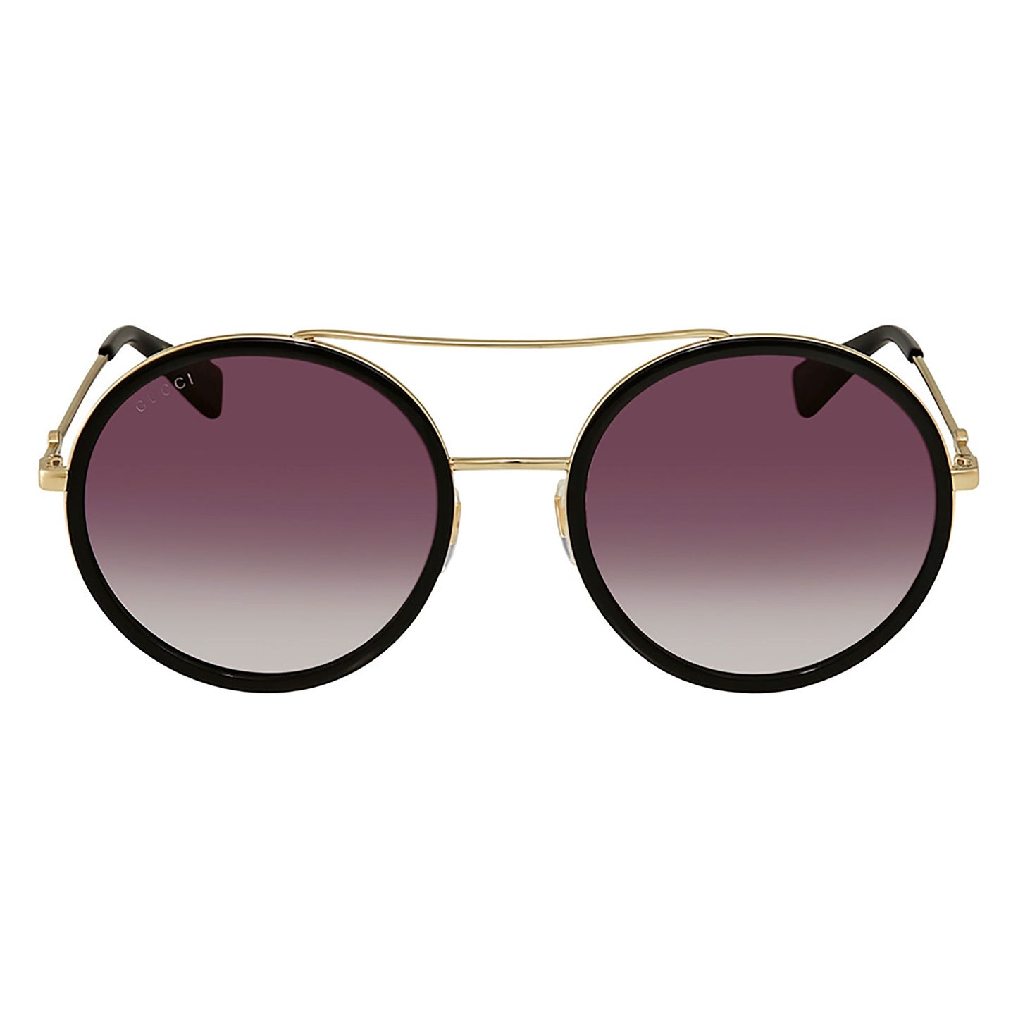 Gucci GG0061S-001  -Inspired  Round Gold Sunglasses