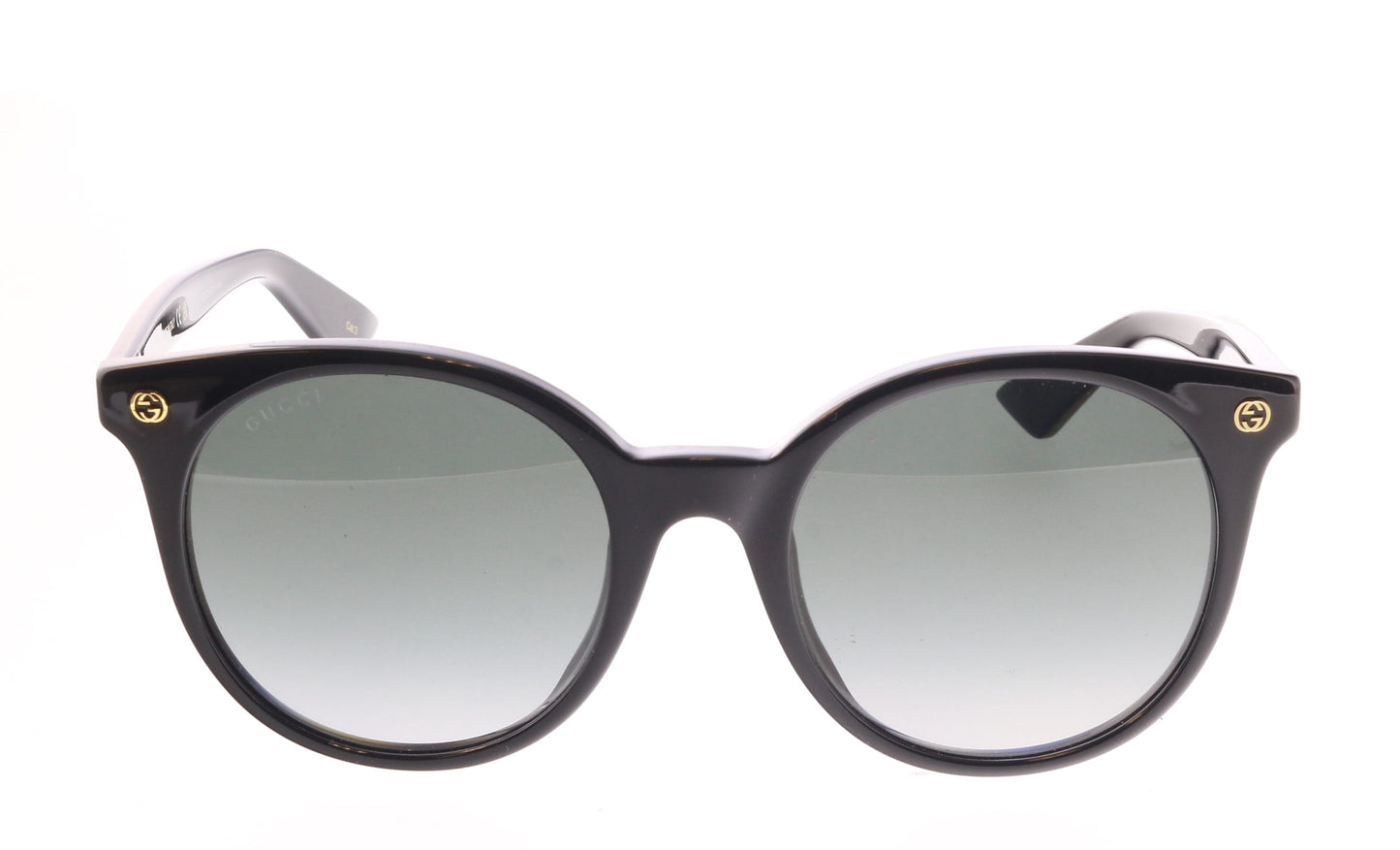 Gucci GG0091S-001  Black Round Sunglasses Timeless Italian Luxury
