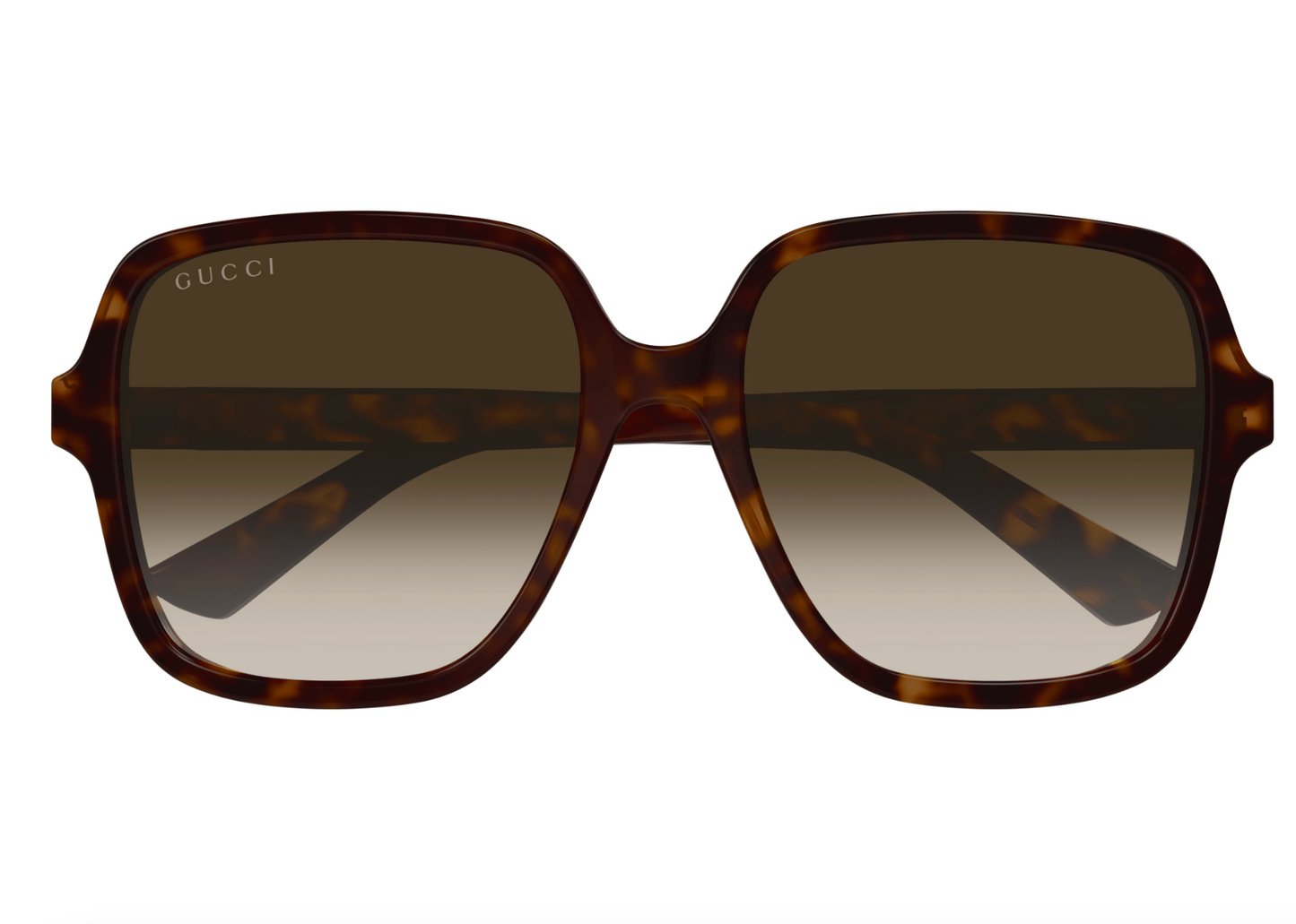 Gucci GG1189S-003 Oversized Square Brown Gradient Sunglasses Luxury Statement