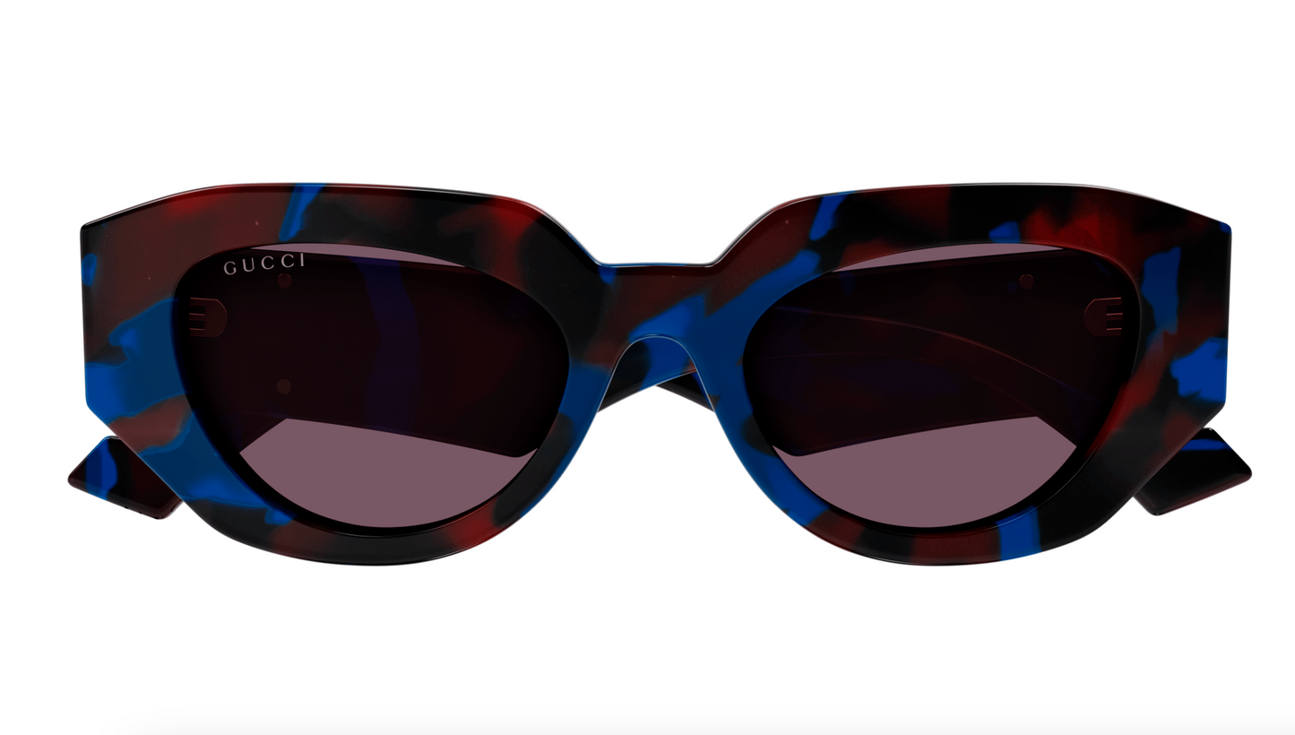 Gucci GG1421S-003 Havana cat eye Ladies Sunglasses