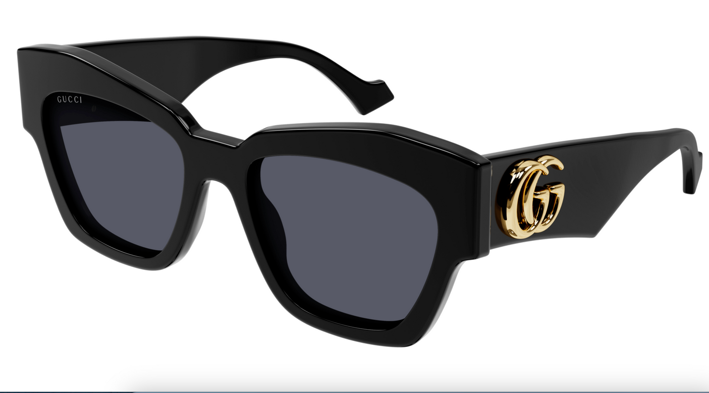Gucci GG1422S-001 Black cat eye Ladies Sunglasses