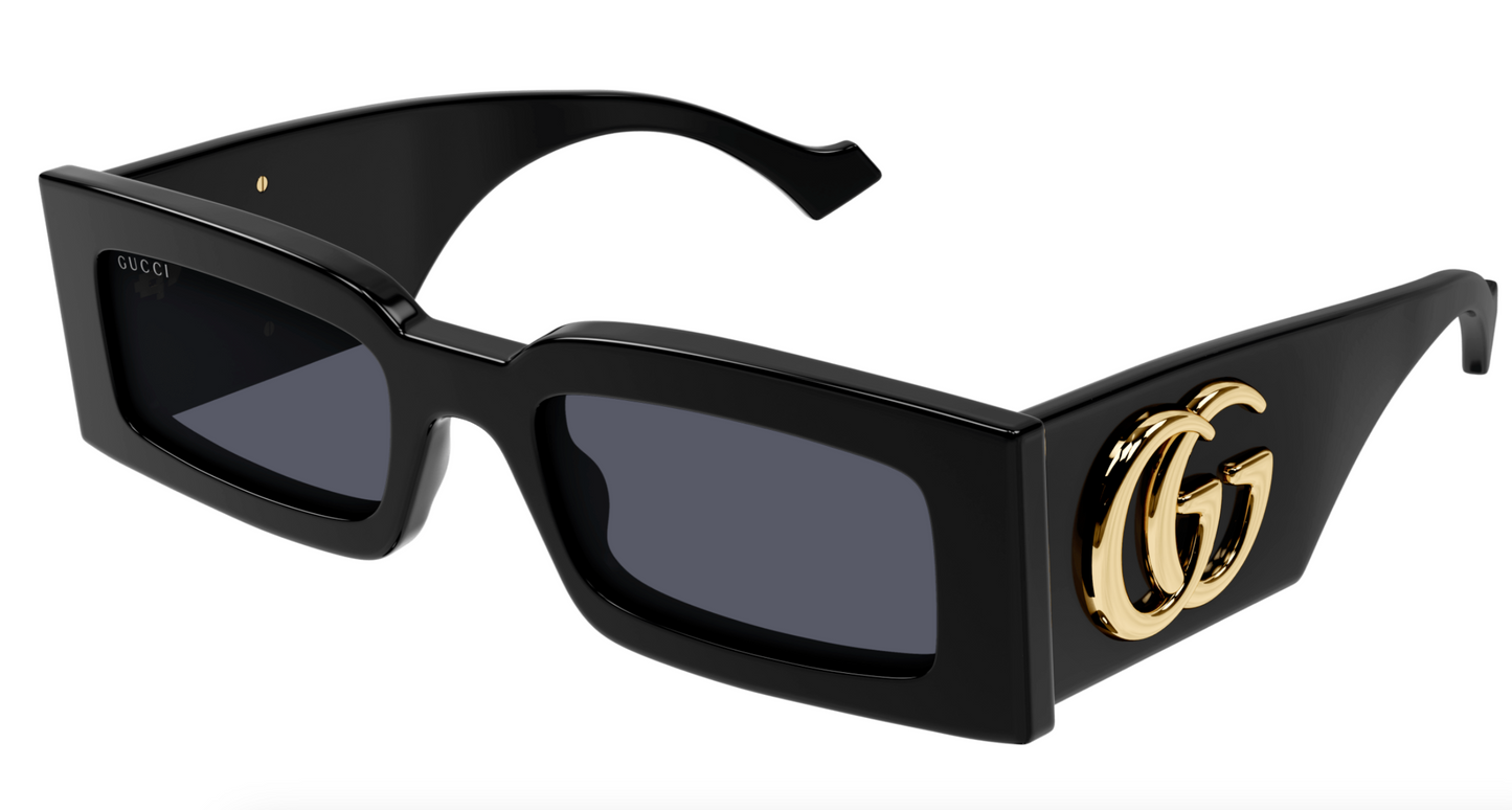 Gucci GG1425S-001 Black square Ladies Sunglasses