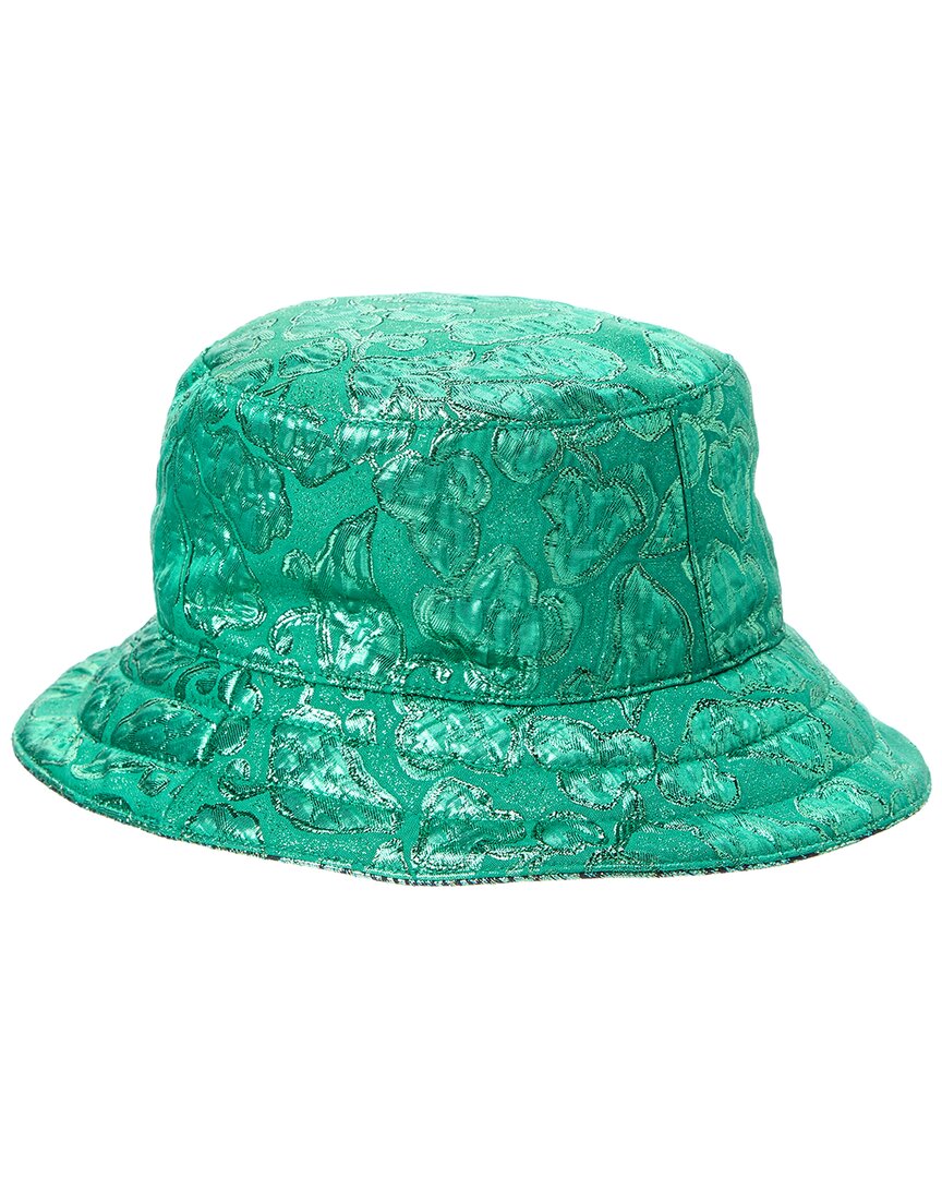 Gucci Gg Lame Jacquard Reversible Bucket Hat