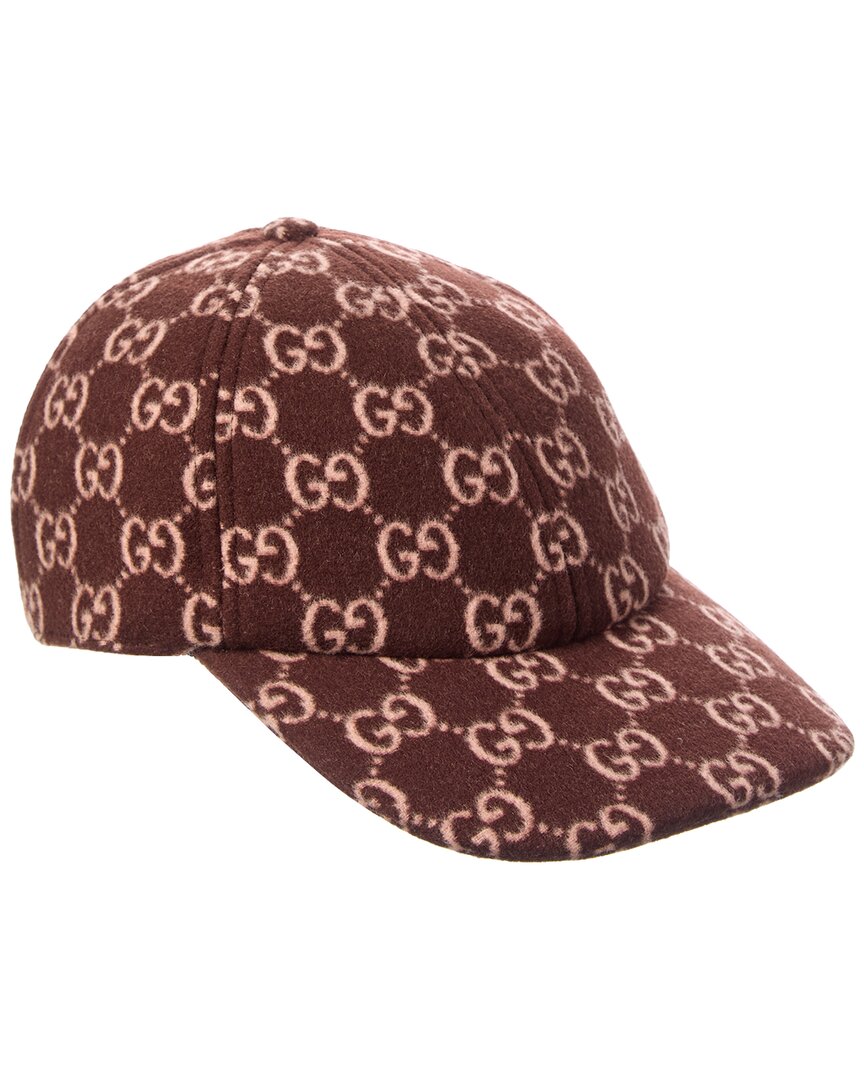 Gucci Gg Wool Baseball Cap