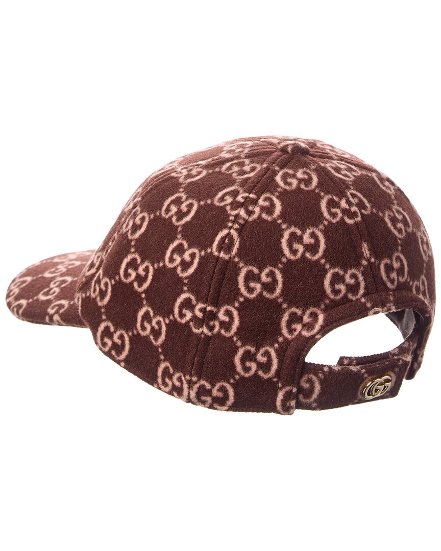 Gucci Gg Wool Baseball Cap