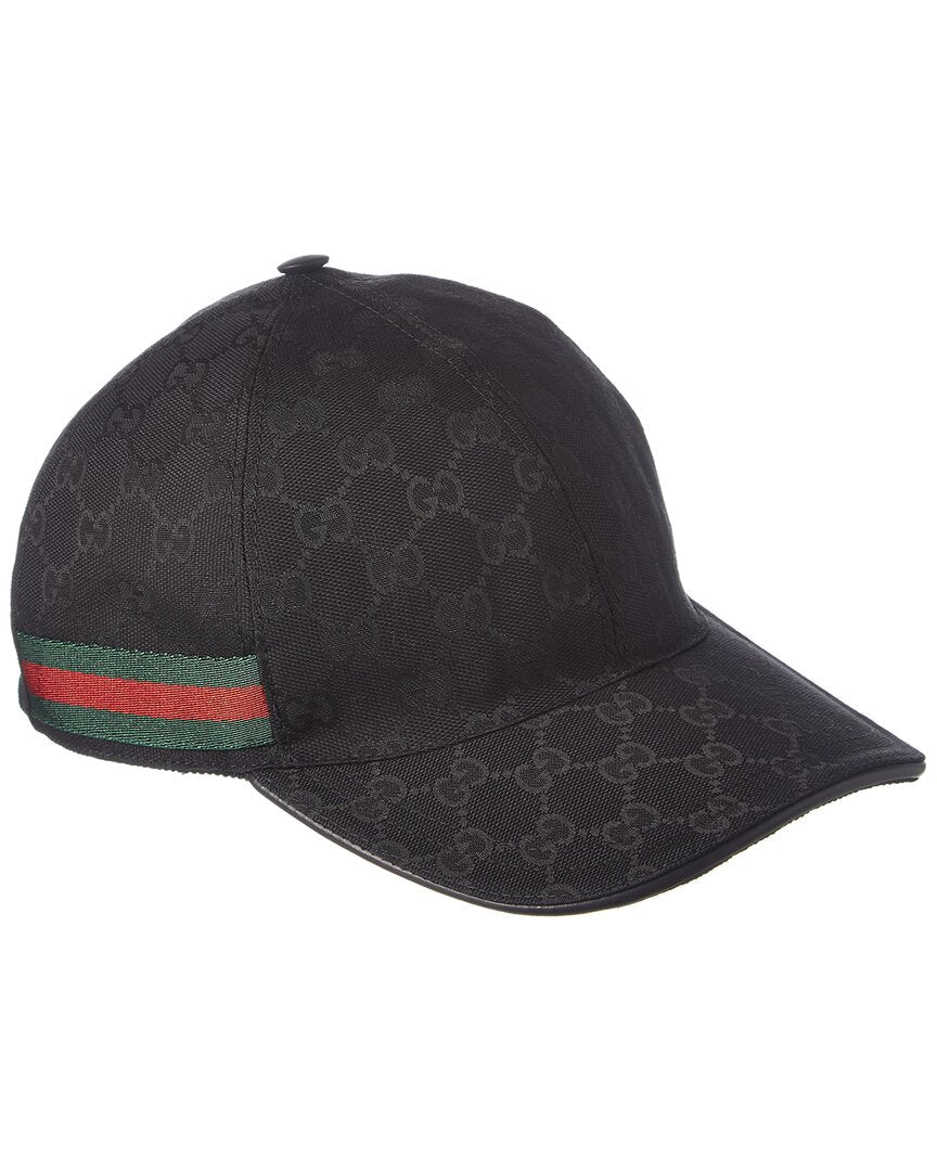 Gucci Original Gg Web Canvas Baseball Hat