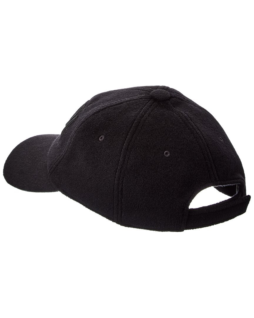 Fendi Ff Wool & Cashmere-Blend Baseball Cap