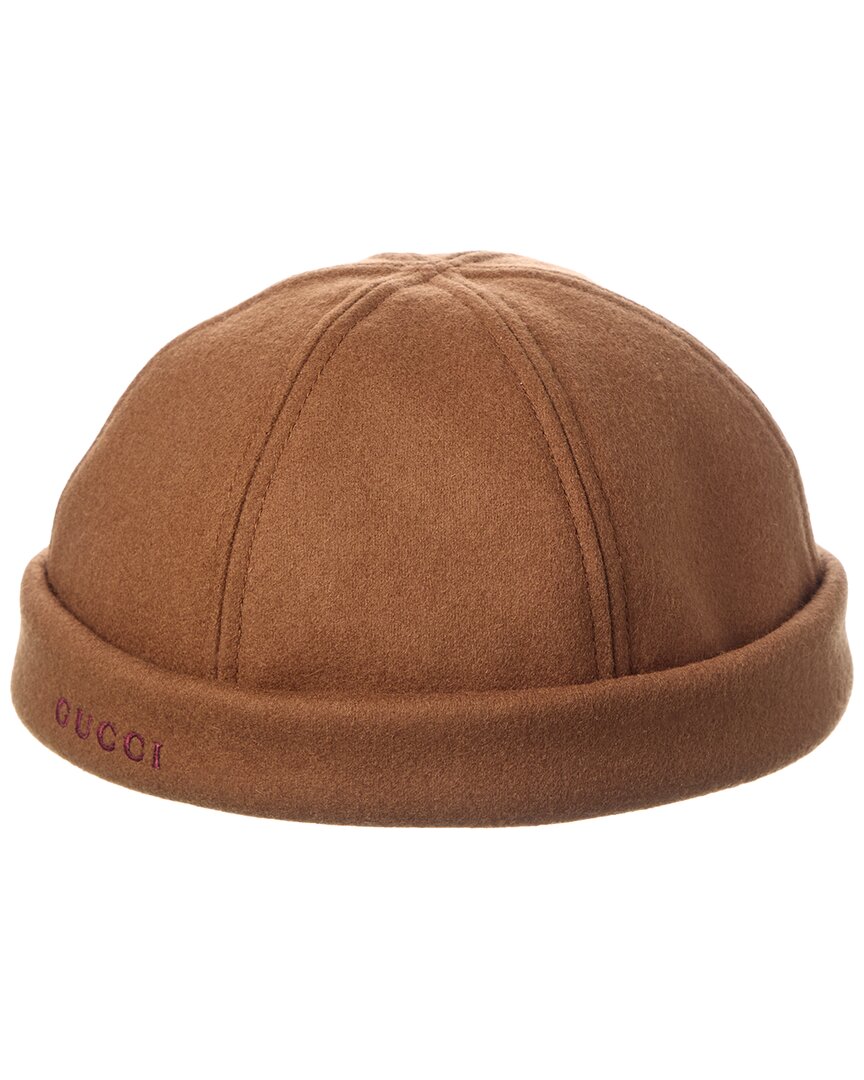 Gucci Embroidery Wool Hat