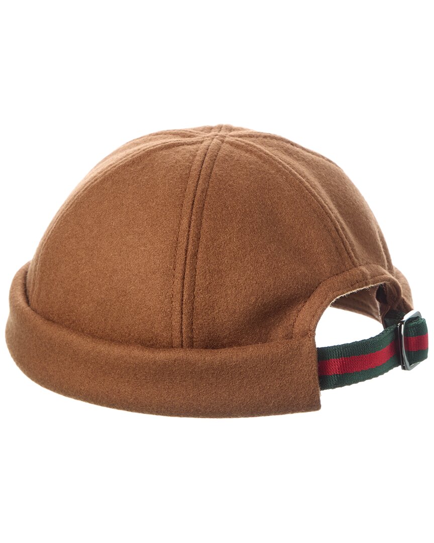 Gucci Embroidery Wool Hat