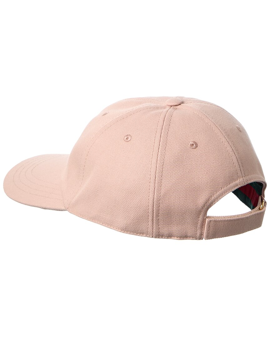 Gucci Logo Canvas Baseball Cap
