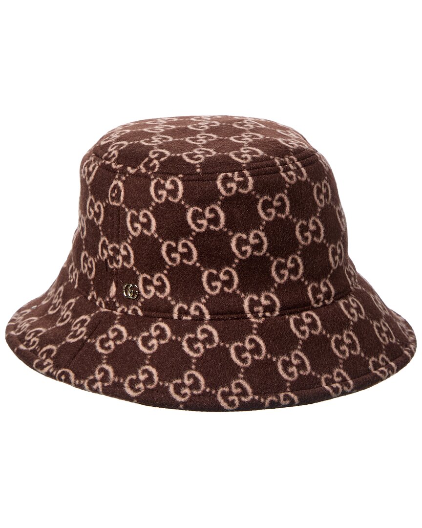 Gucci Gg Wool Bucket Hat