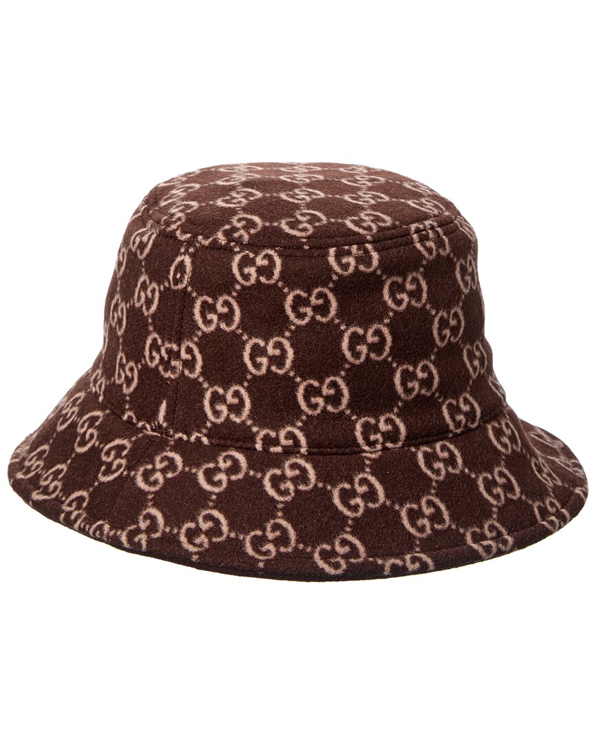 Gucci Gg Wool Bucket Hat