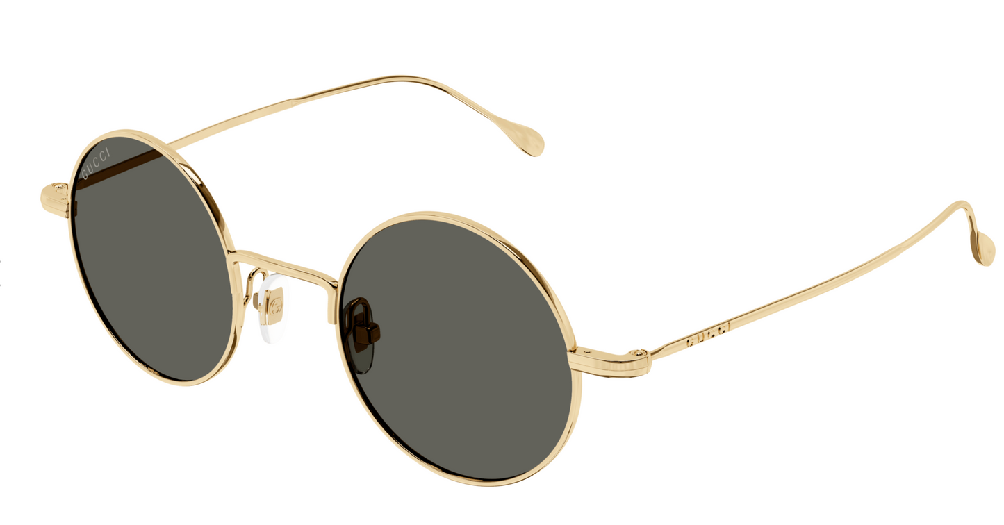 Gucci GG1649S-007 Gold round Ladies Sunglasses