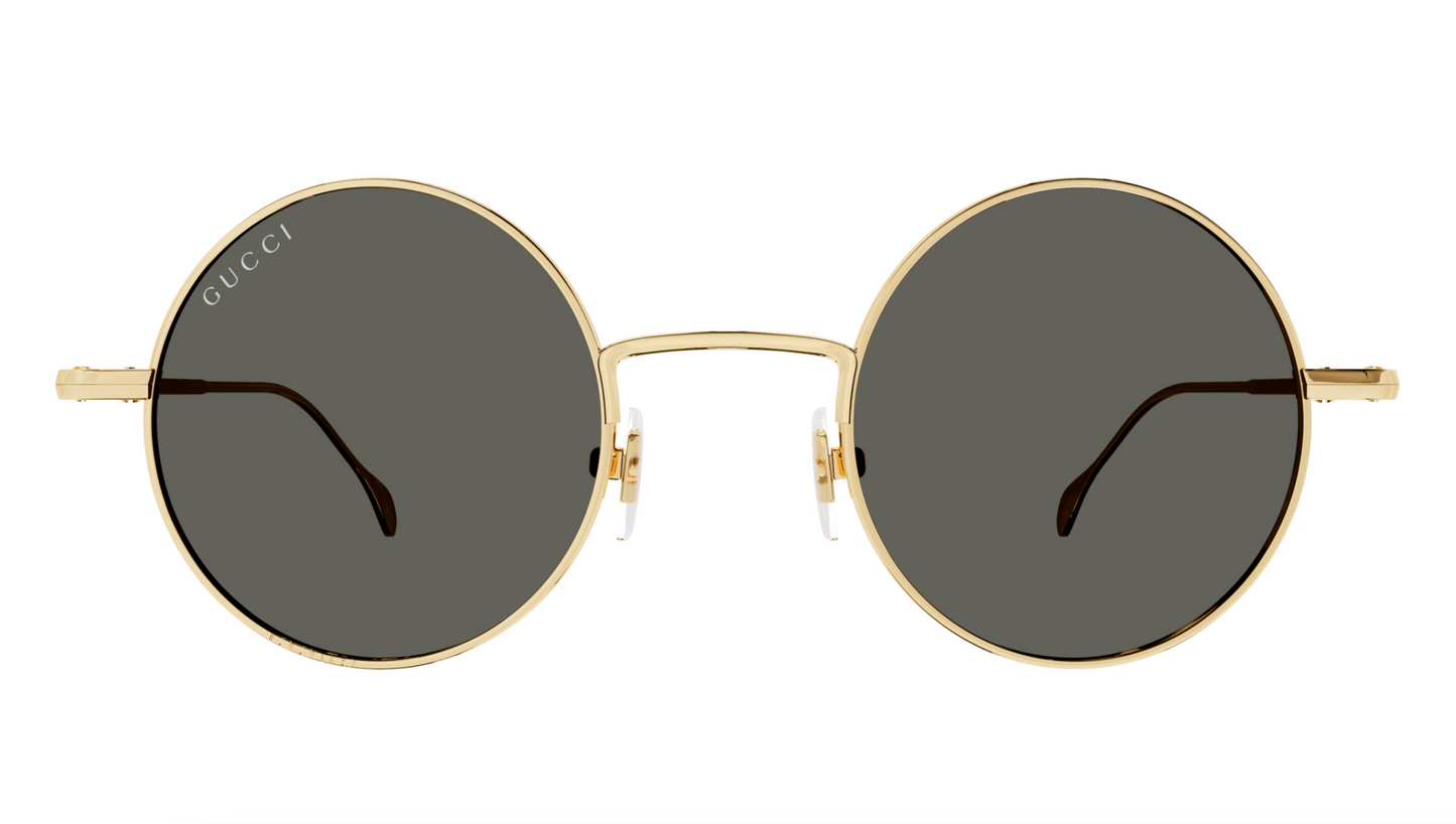Gucci GG1649S-007 Gold round Ladies Sunglasses