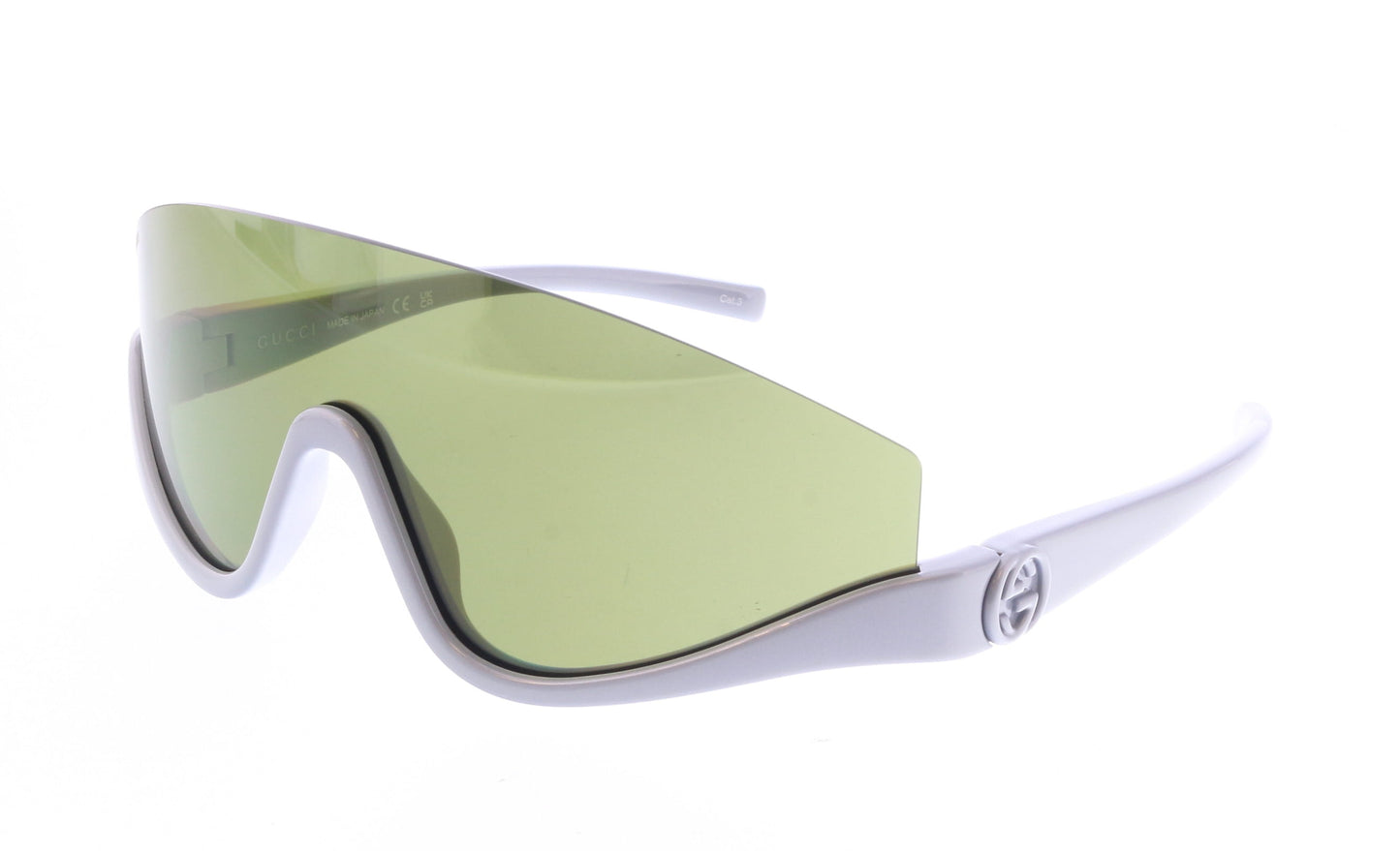 Gucci GG1650S-011 Silver shield Ladies Sunglasses