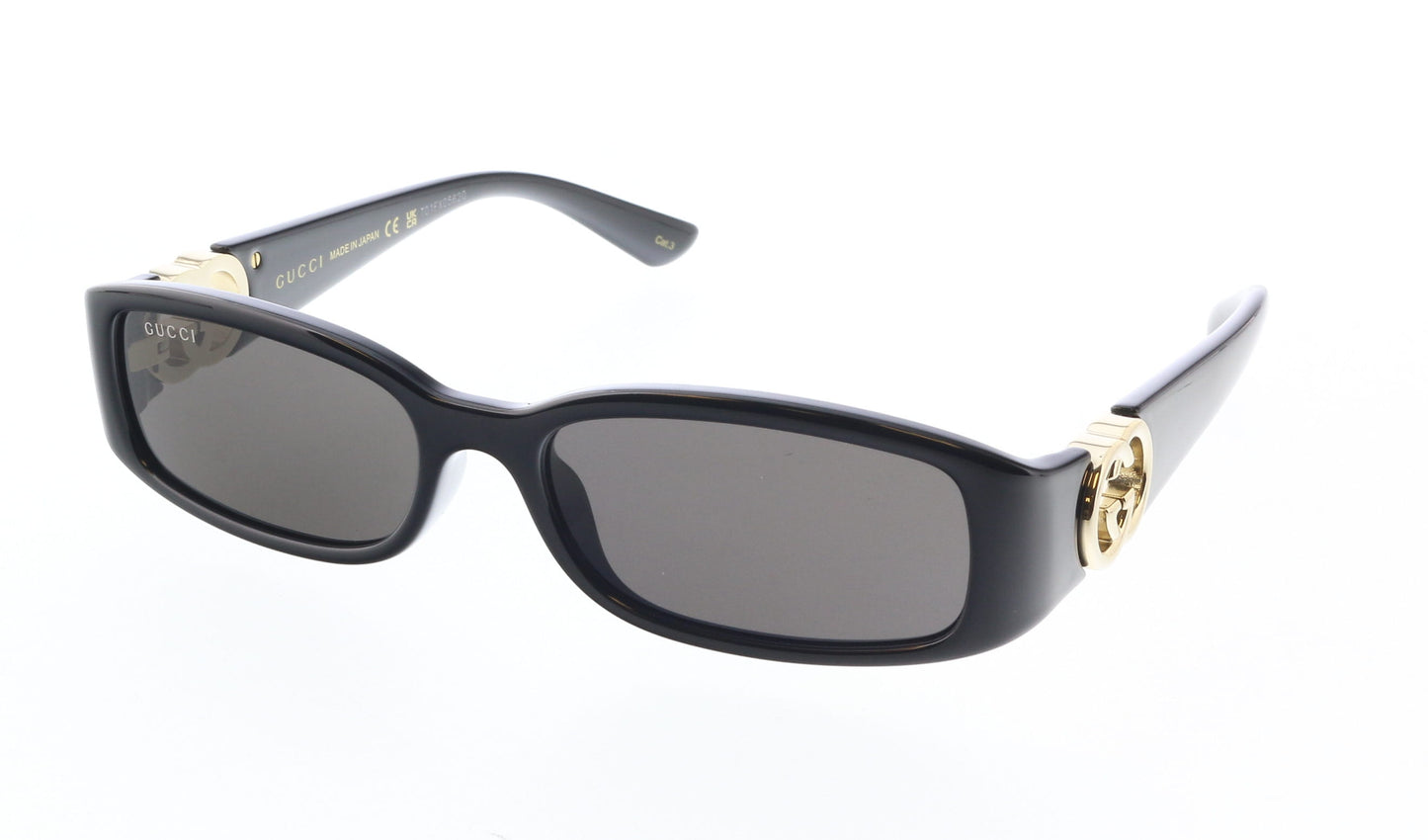 Gucci GG1661S-001 Black square Ladies Sunglasses