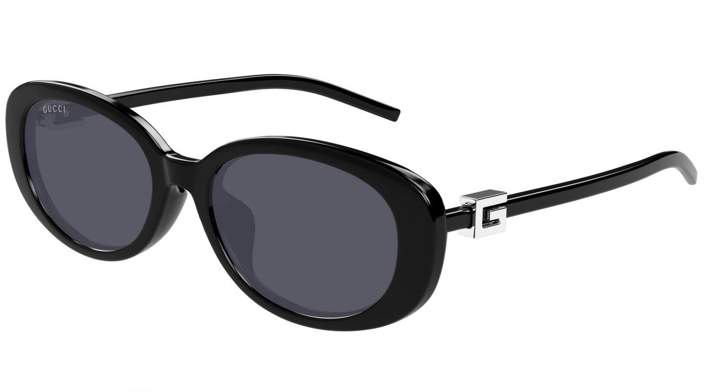 Gucci GG1684SA-001 Black round Ladies Sunglasses