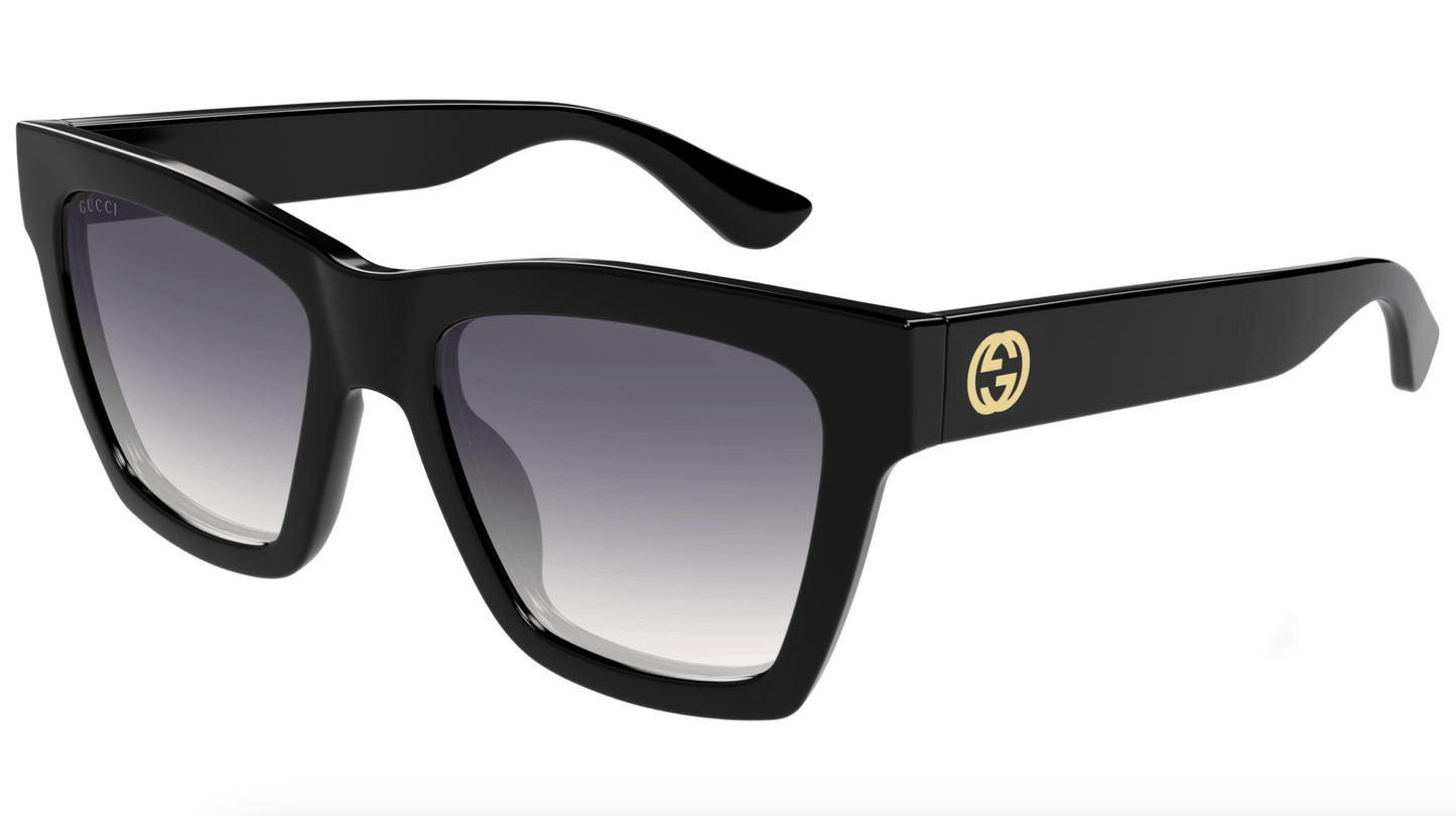 Gucci GG1714S-001 Black square Ladies Sunglasses