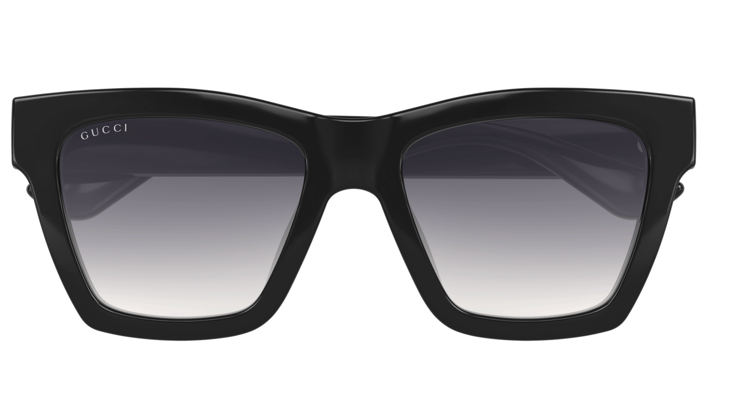 Gucci GG1714S-001 Black square Ladies Sunglasses