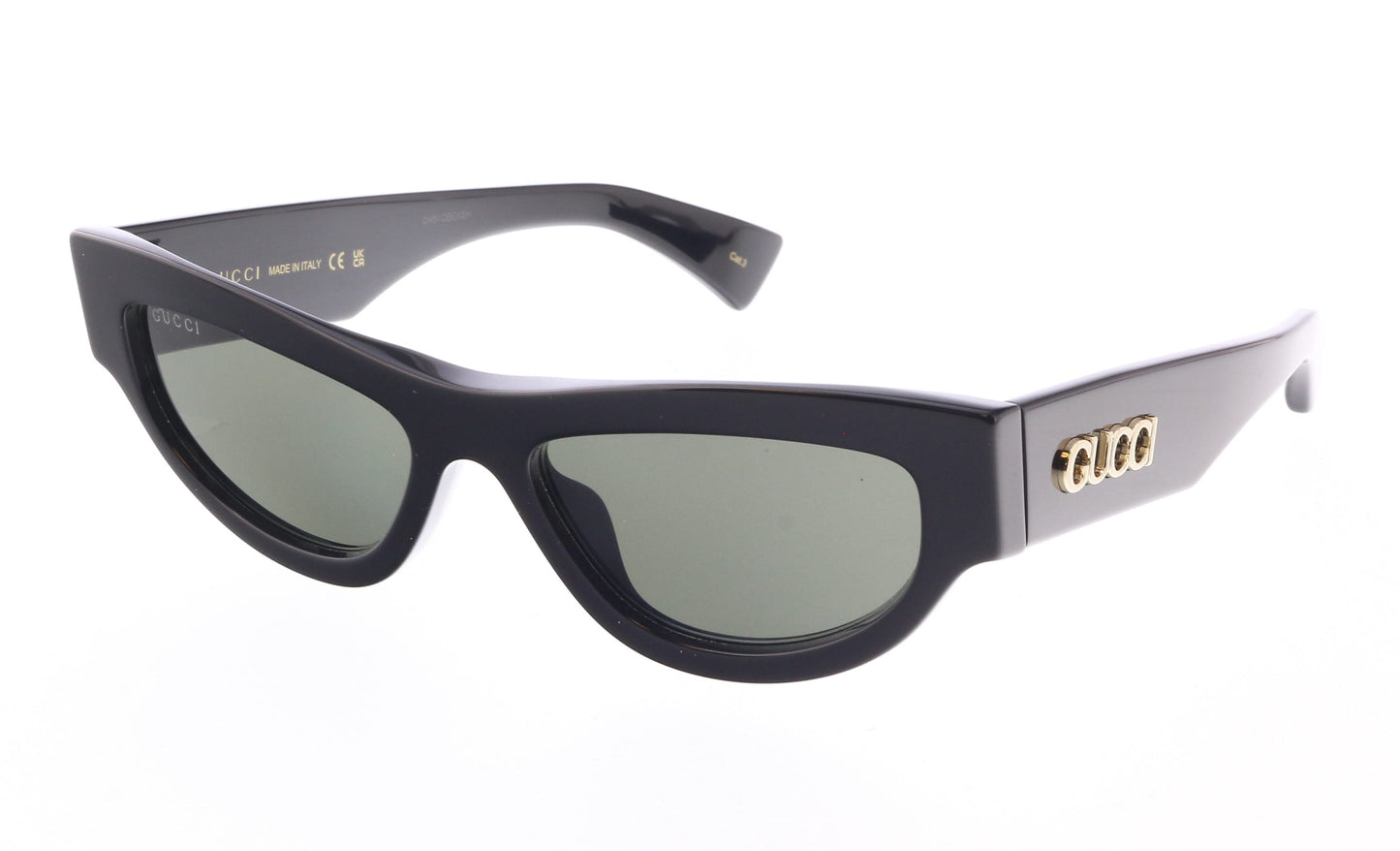 Gucci GG1834S-001 Black cat-eye Ladies Sunglasses