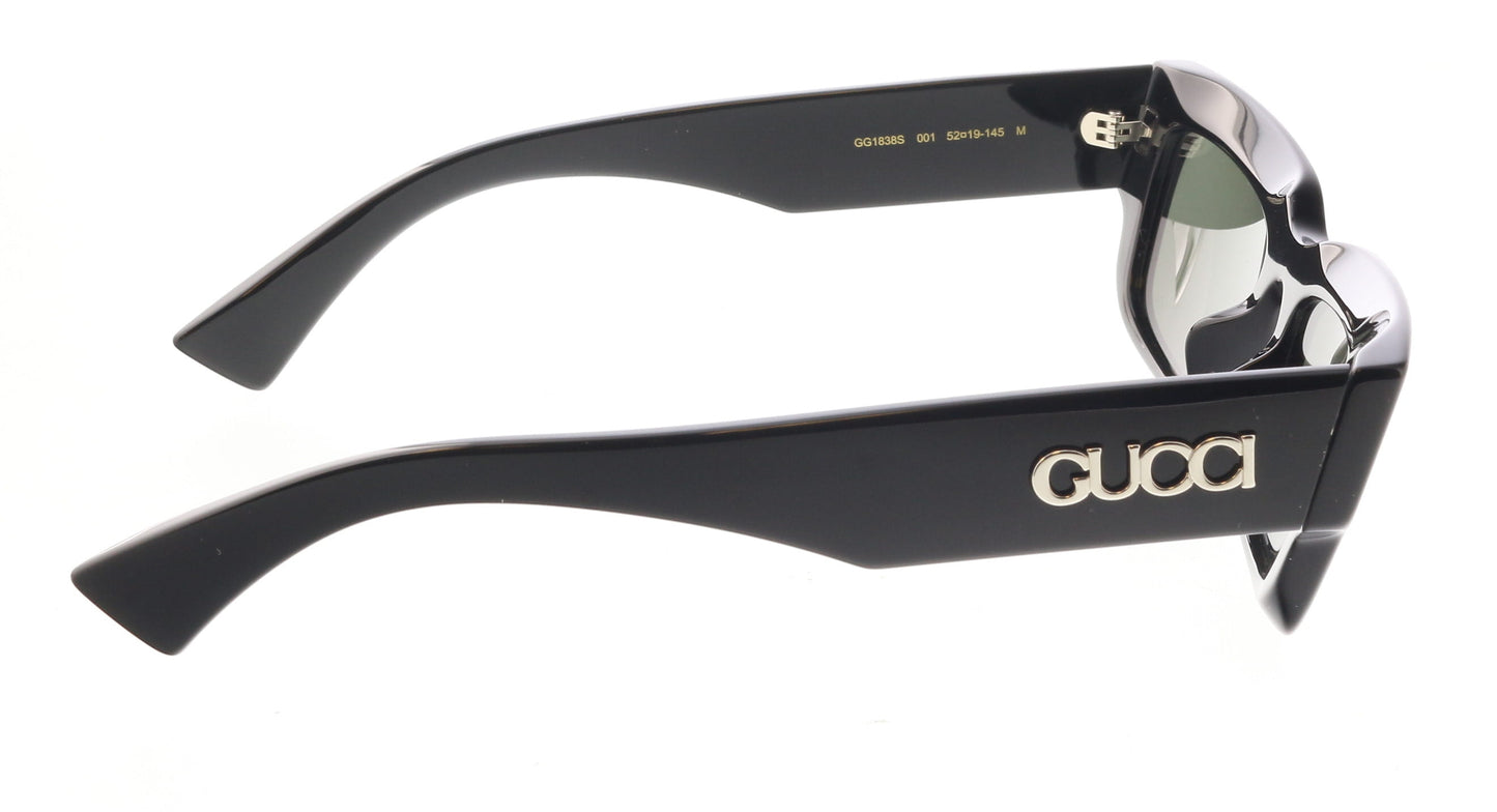 Gucci GG1838S-001 Black cat-eye Ladies Sunglasses