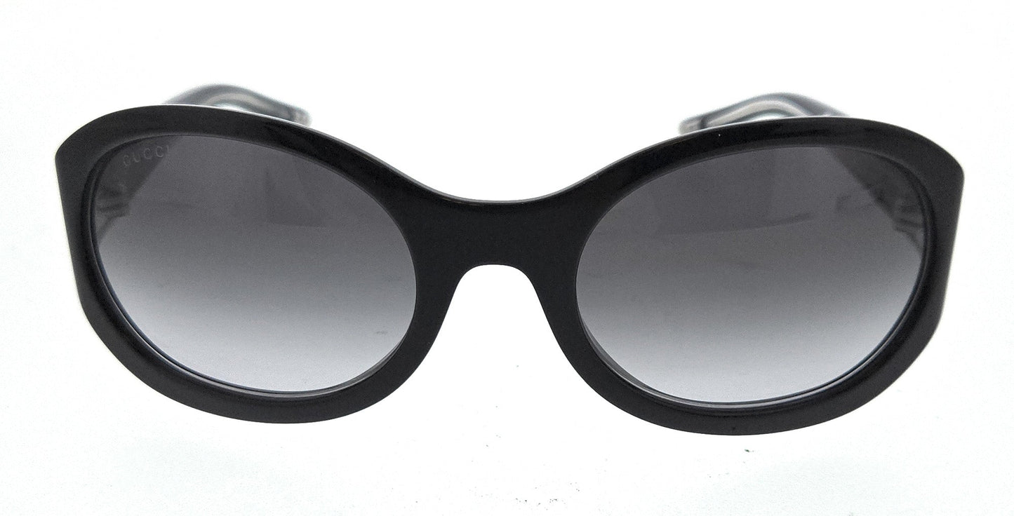 Gucci GG2012S-001 Black round Ladies Sunglasses
