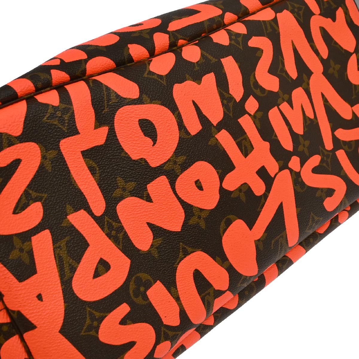 Louis Vuitton 2009 Orange Monogram Neverfull GM Tote Bag M93702
