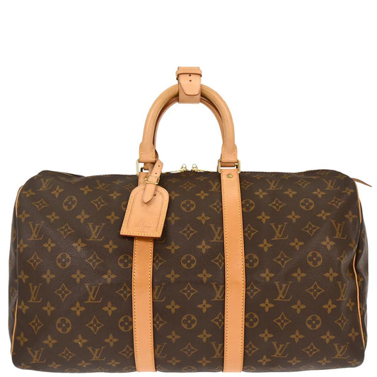 Louis Vuitton 1999 Monogram Keepall 45 Duffle Bag M41428