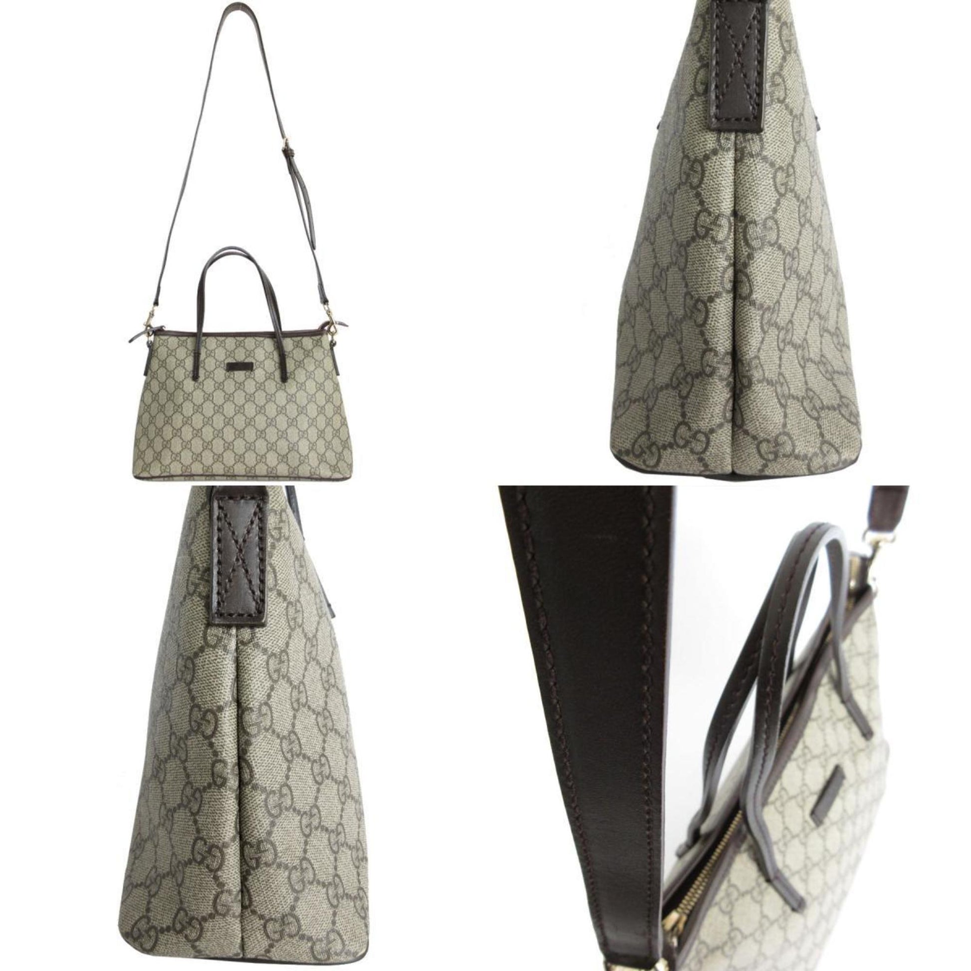 Gucci Canvas Shoulder Bag