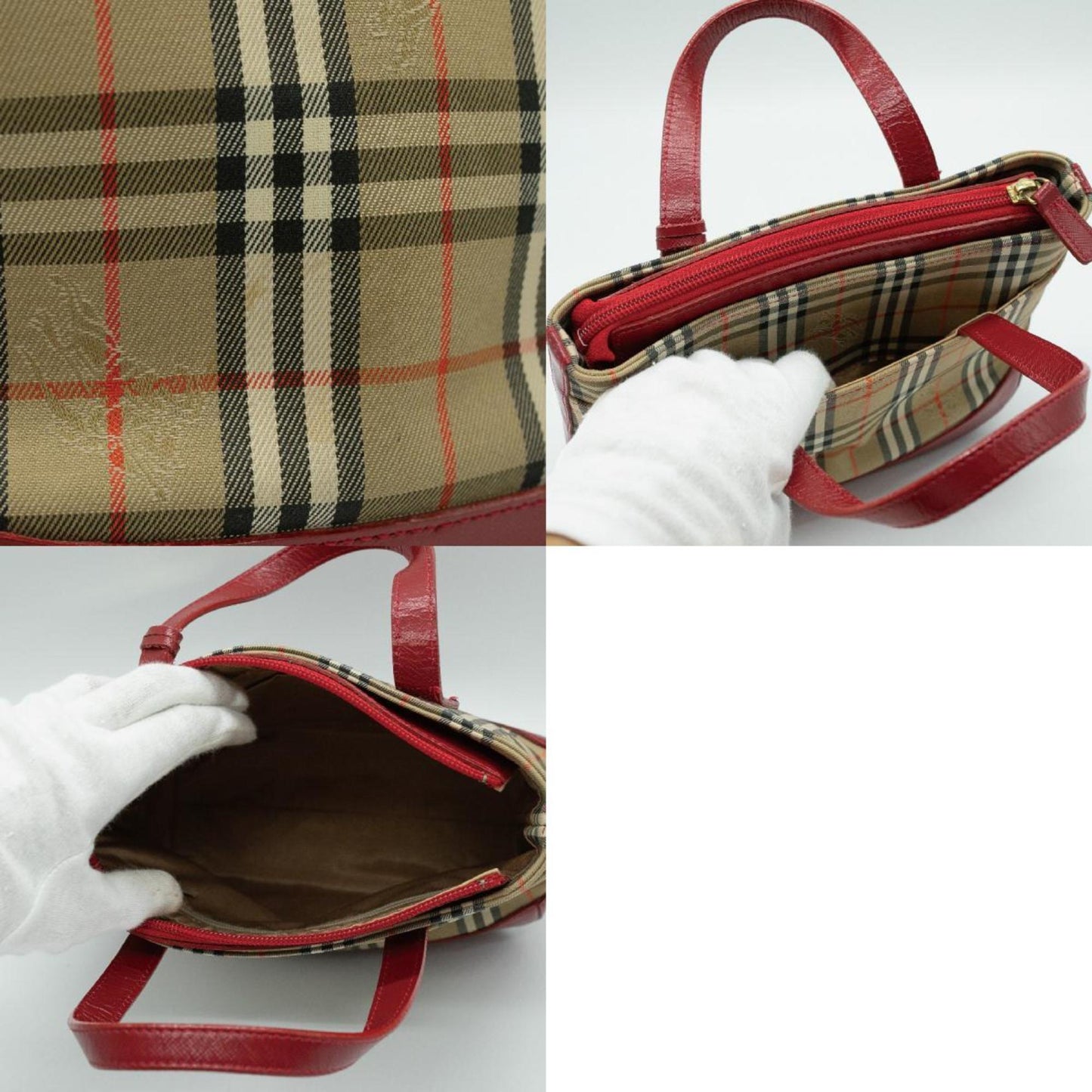 Luxury Burberry Nova Check Handbag