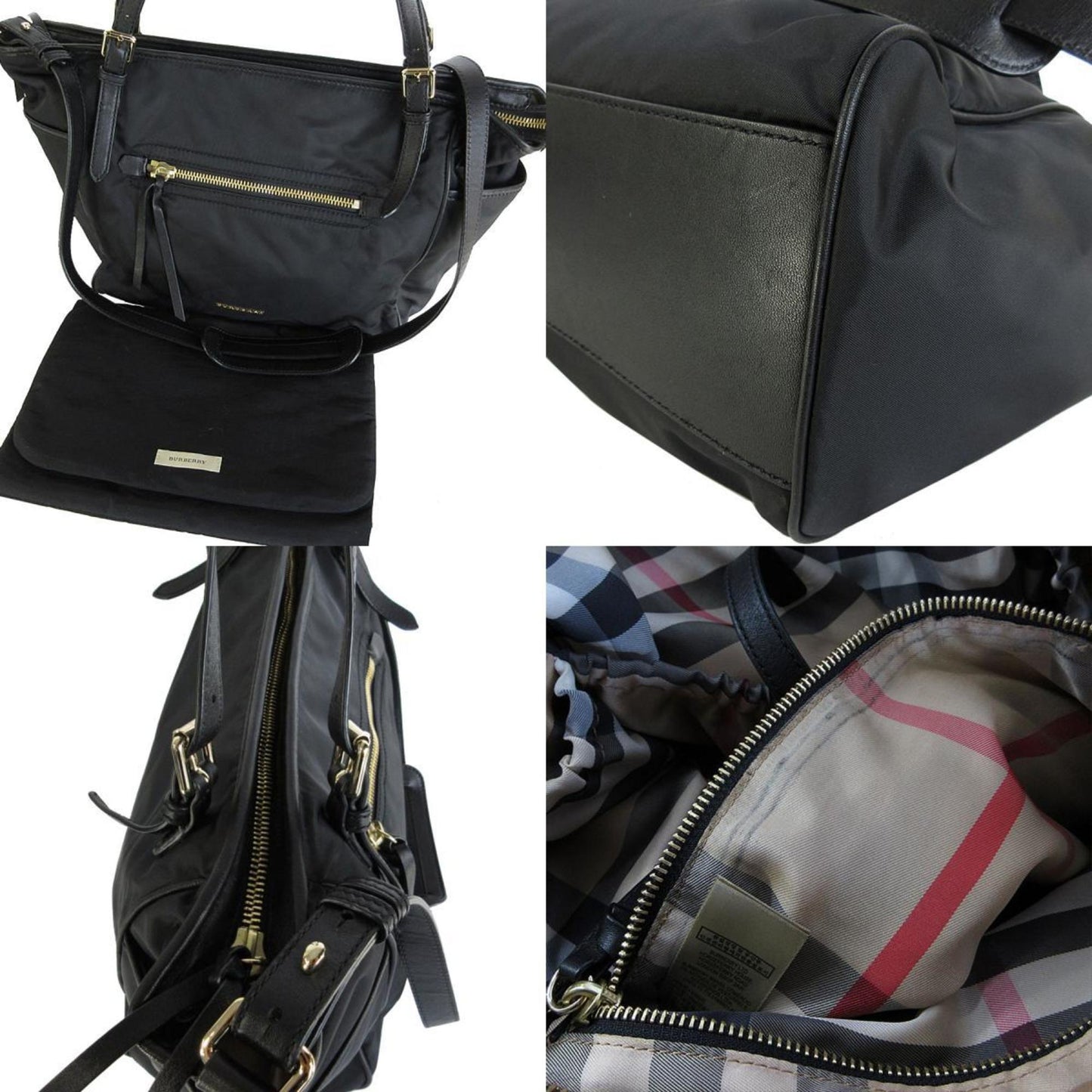 Luxury Burberry Nova Check Tote