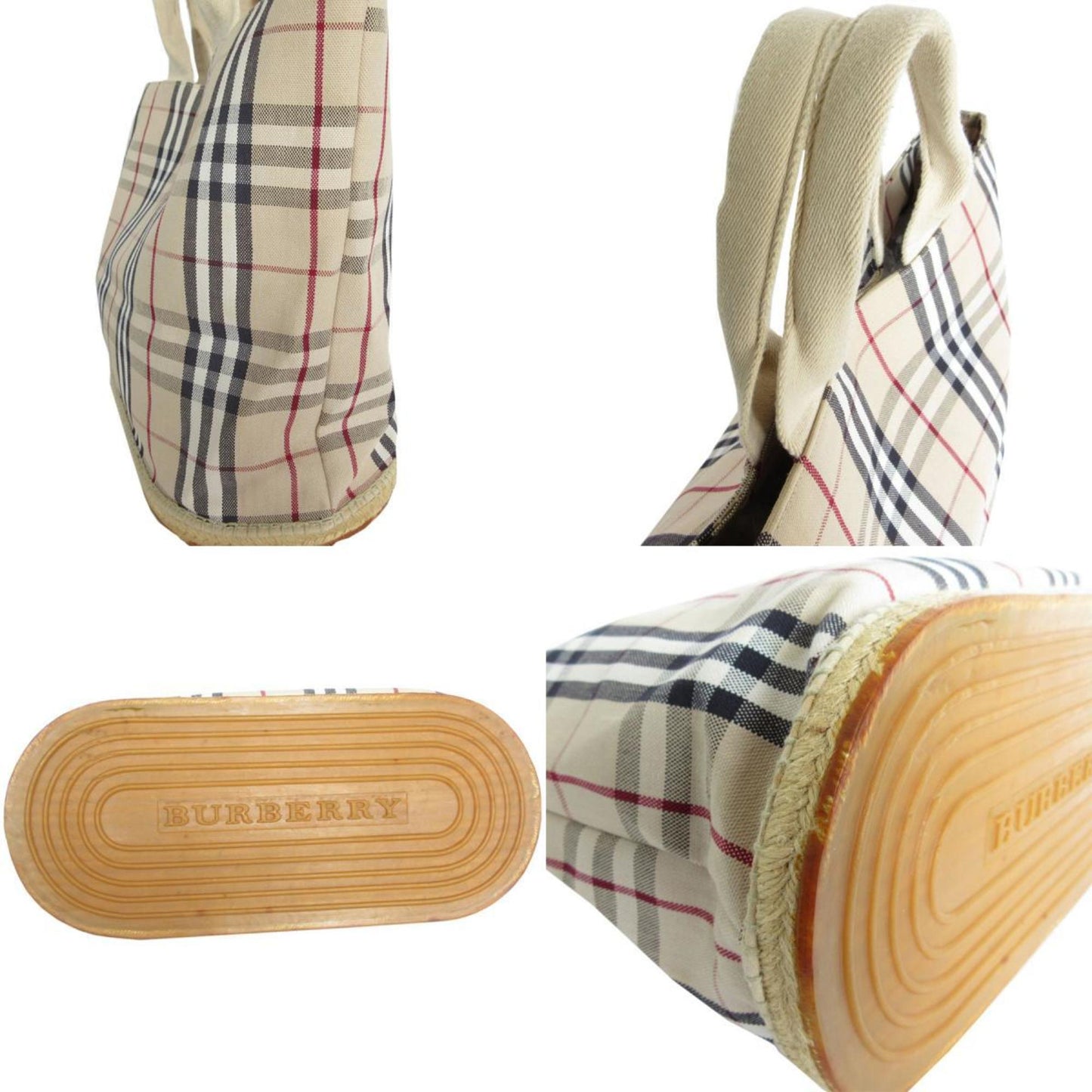 Luxury Burberry Nova Check Tote