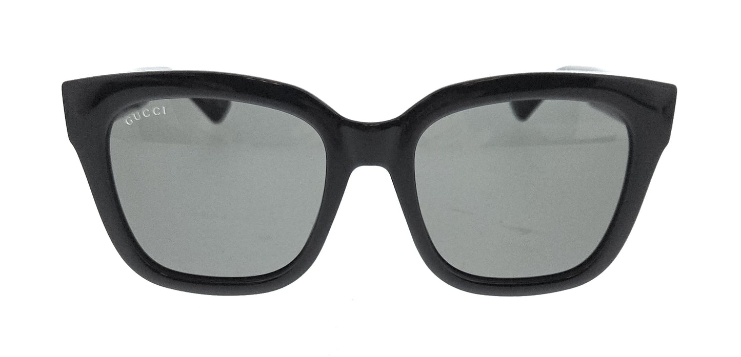 Gucci GG1338S-001 Black Smoke Square Sunglasses