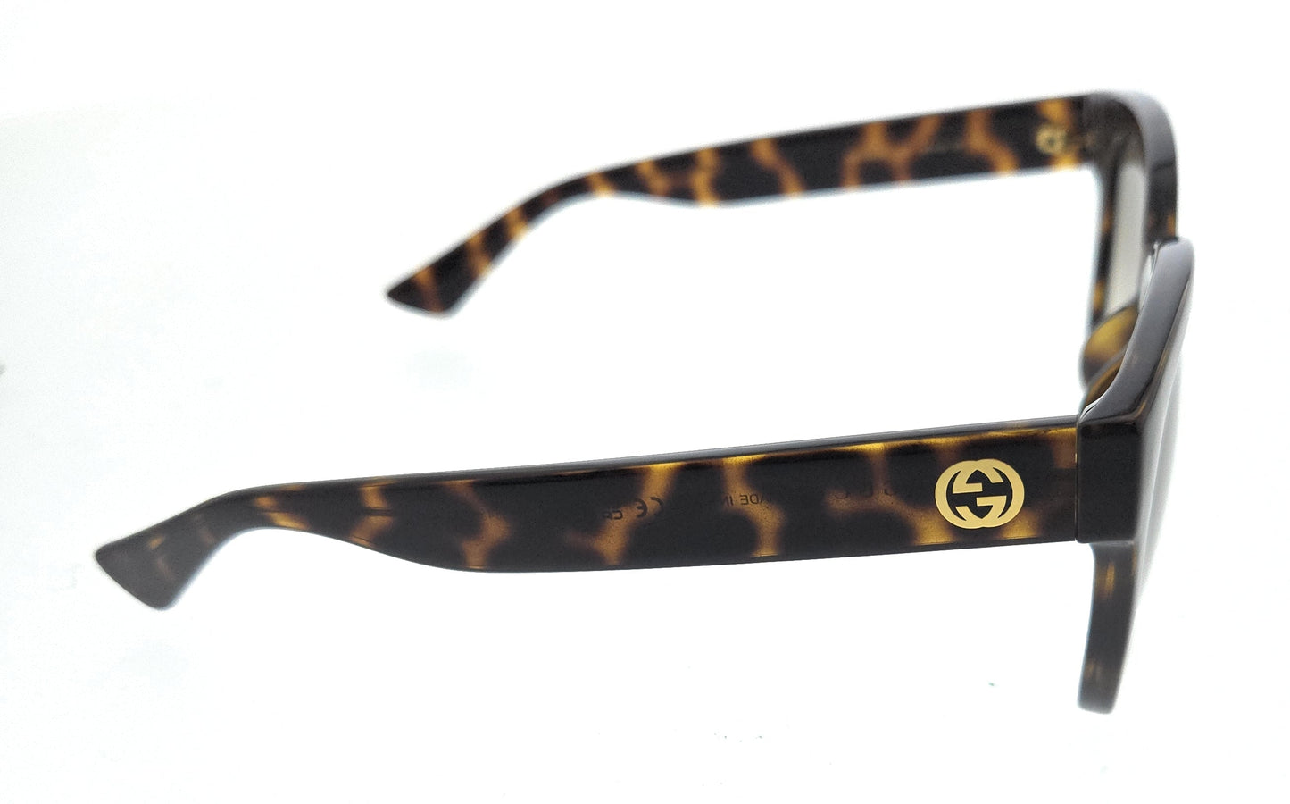 Gucci GG1338SK-002 Havana Brown Square Sunglasses