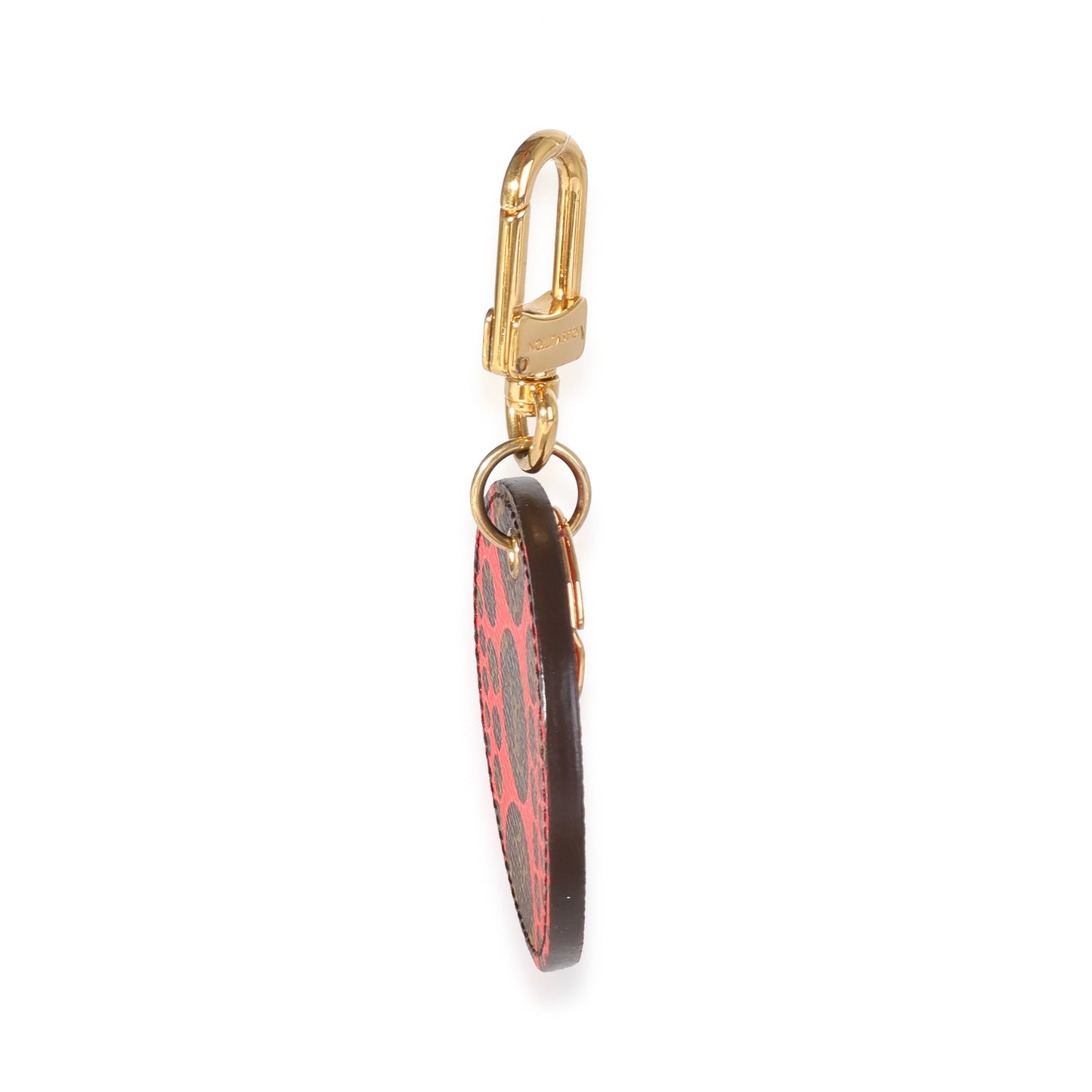 Louis Vuitton  x Yayoi Kusama Red Infinity Dots Monogram Canvas Bag Charm