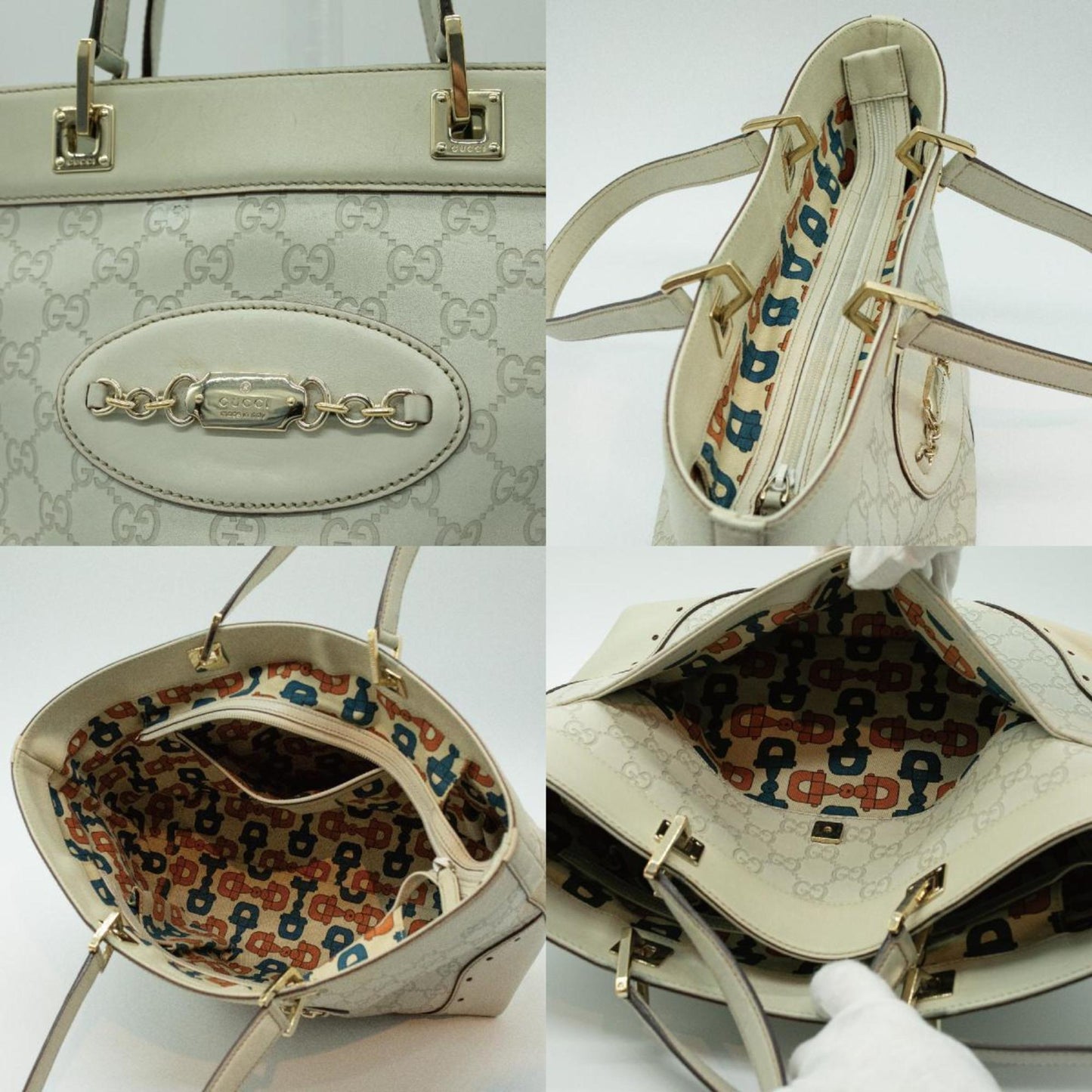 Gucci Leather Tote