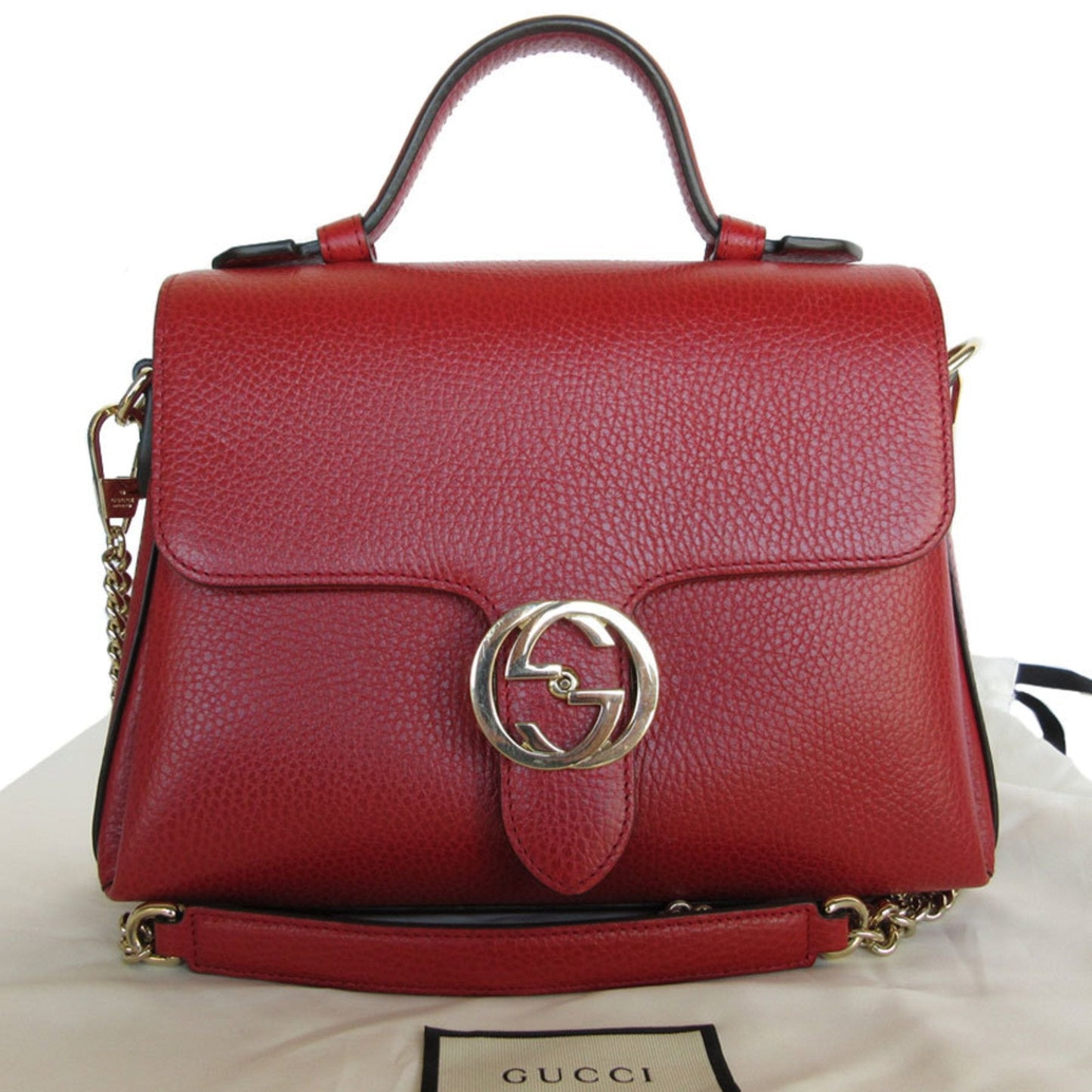 Gucci Leather Shoulder Bag