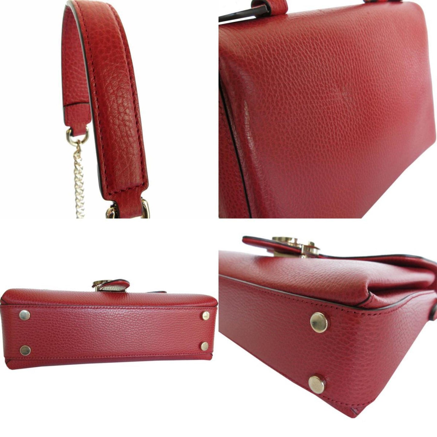 Gucci Leather Shoulder Bag