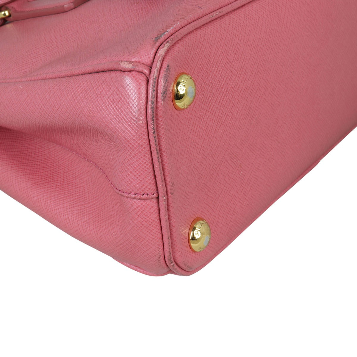 Prada Saffiano Lux Galleria Double Zip Tote Mini