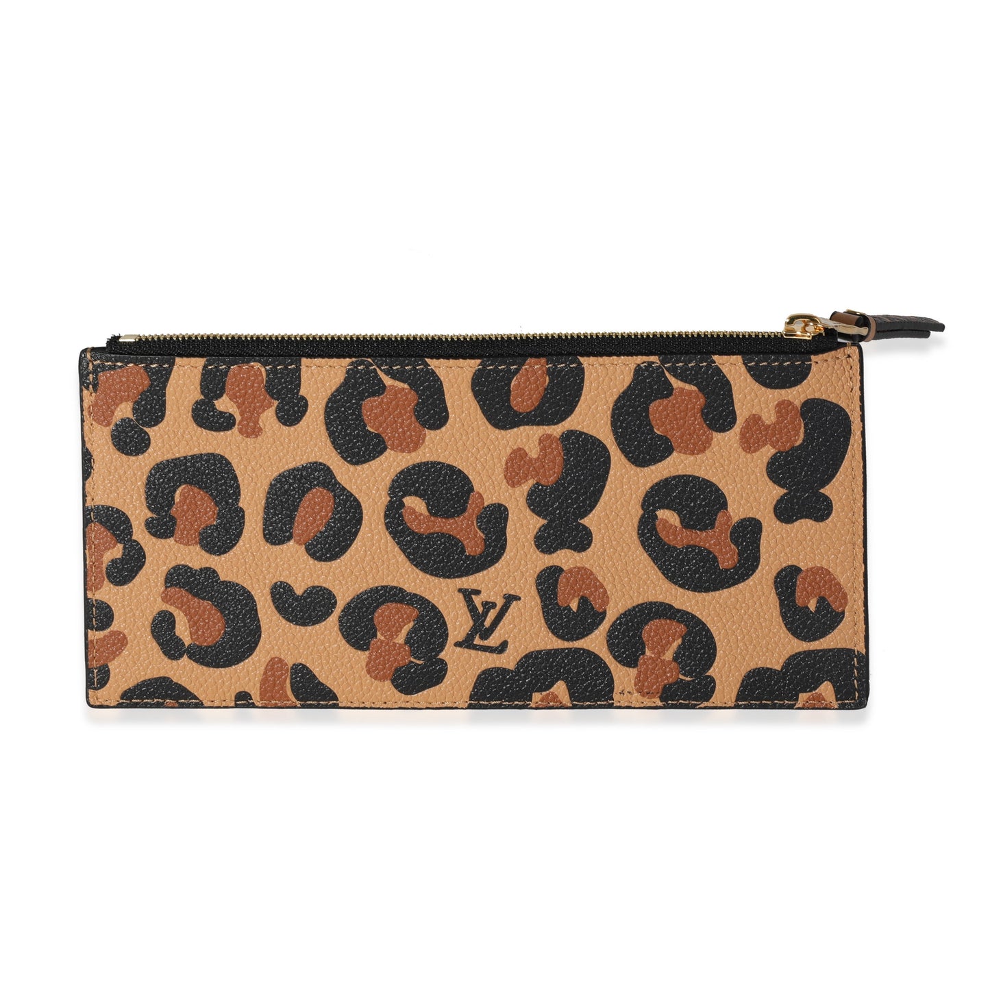 LOUIS VUITTON Animal Print Wild At Heart Felicie Pochette Insert Clutch