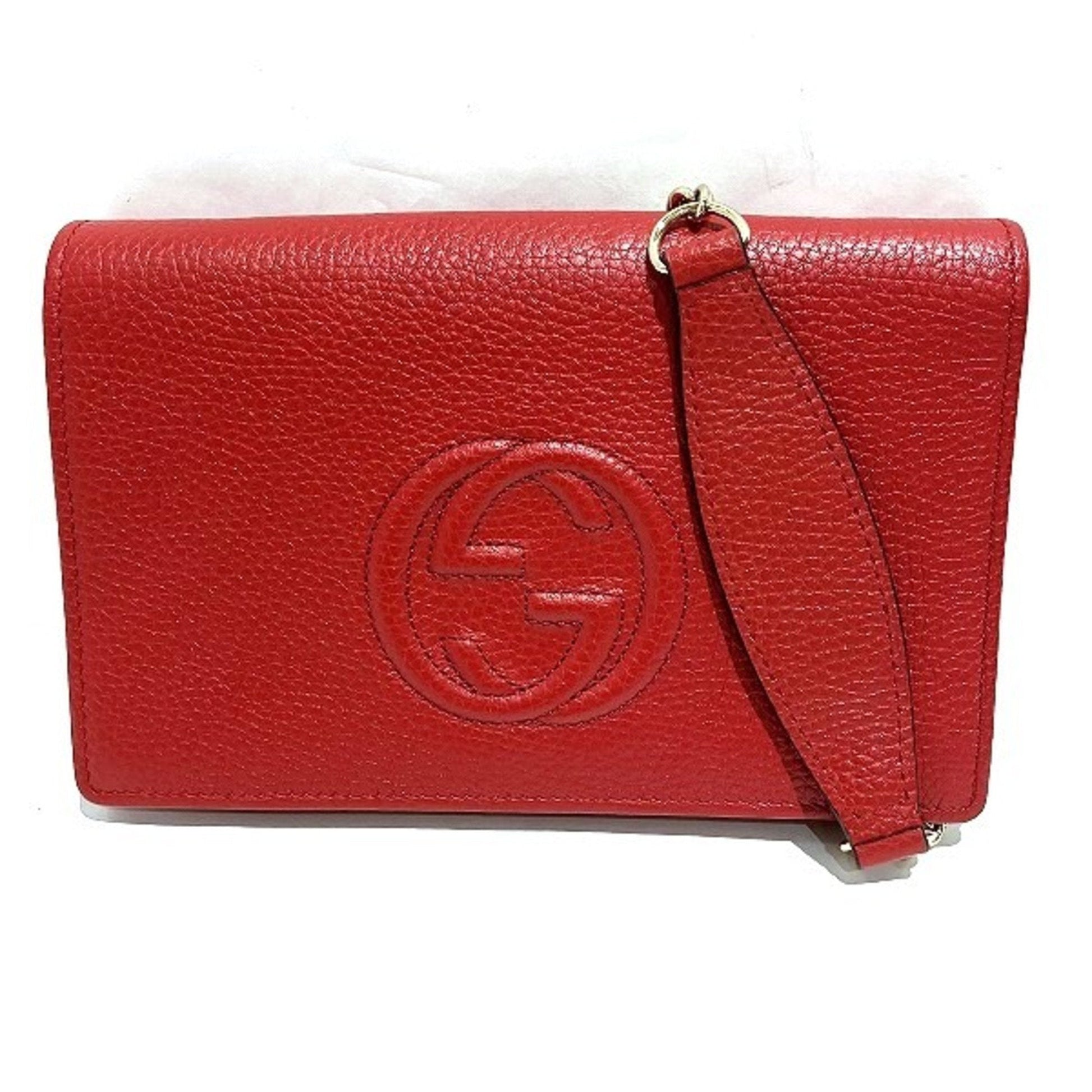 Gucci Leather Shoulder Bag
