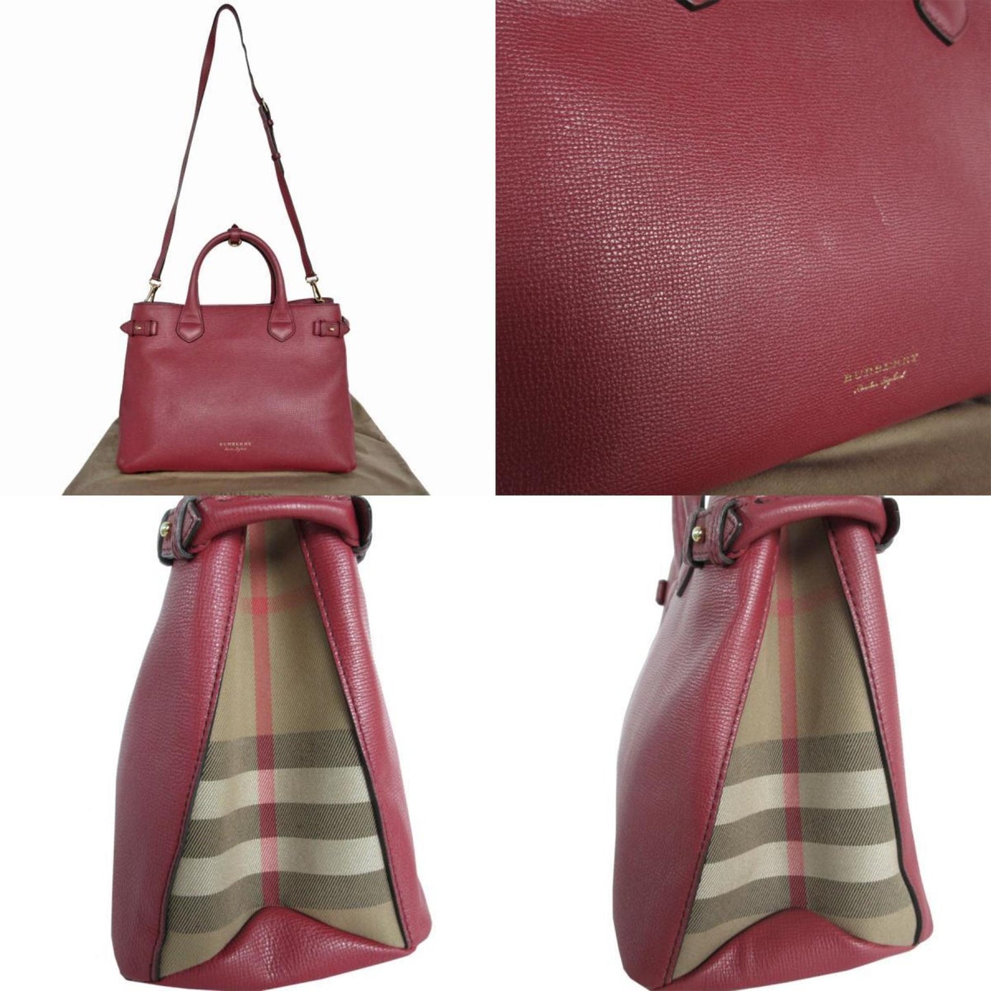 Luxury Burberry Nova Check Handbag