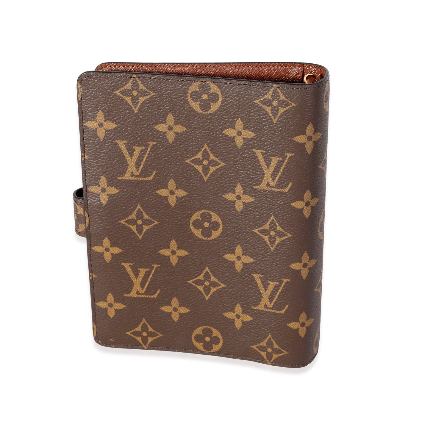 Louis Vuitton  Brown Monogram Canvas Medium Agenda