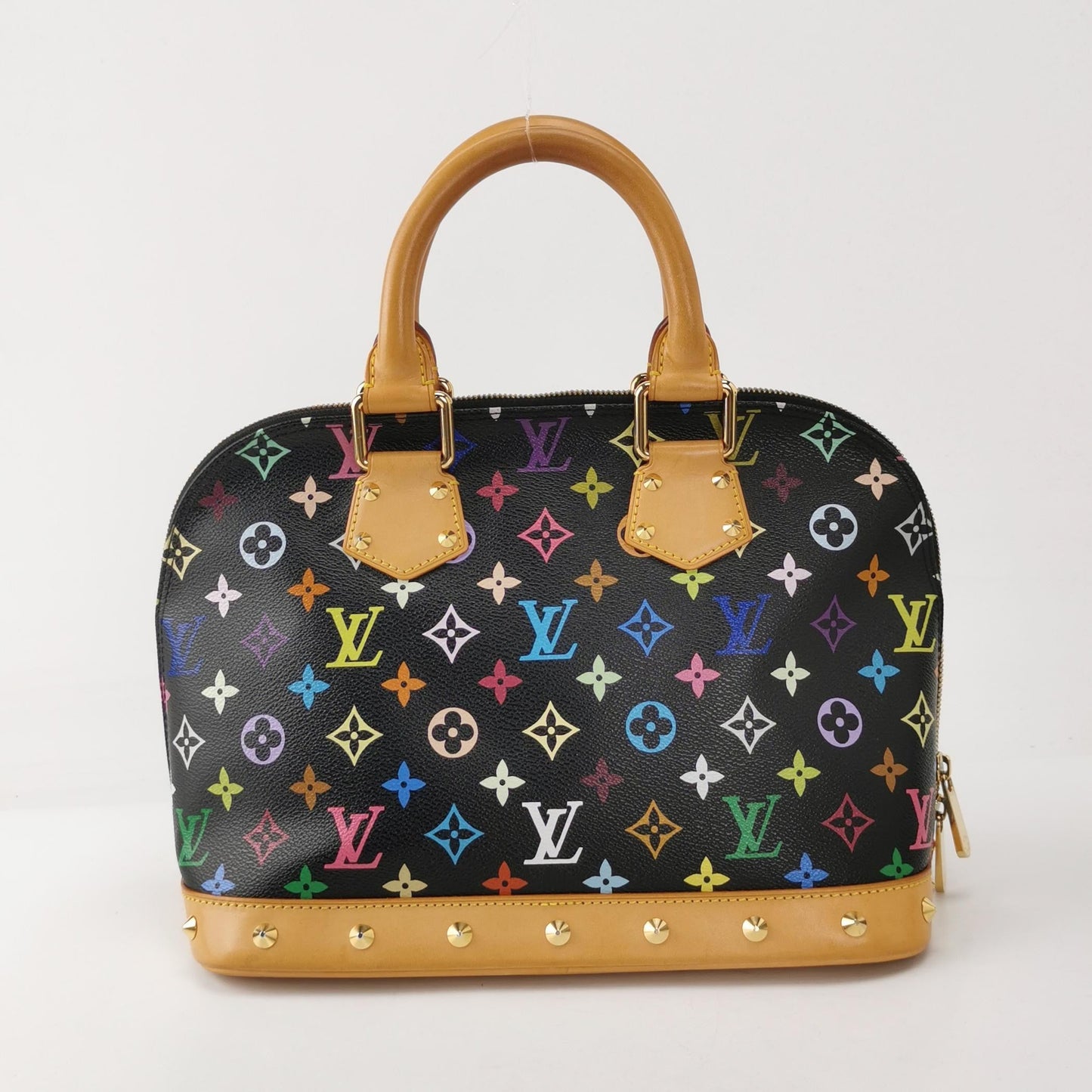 Louis Vuitton x Takashi Murakami Alma Small Black Multicolor
