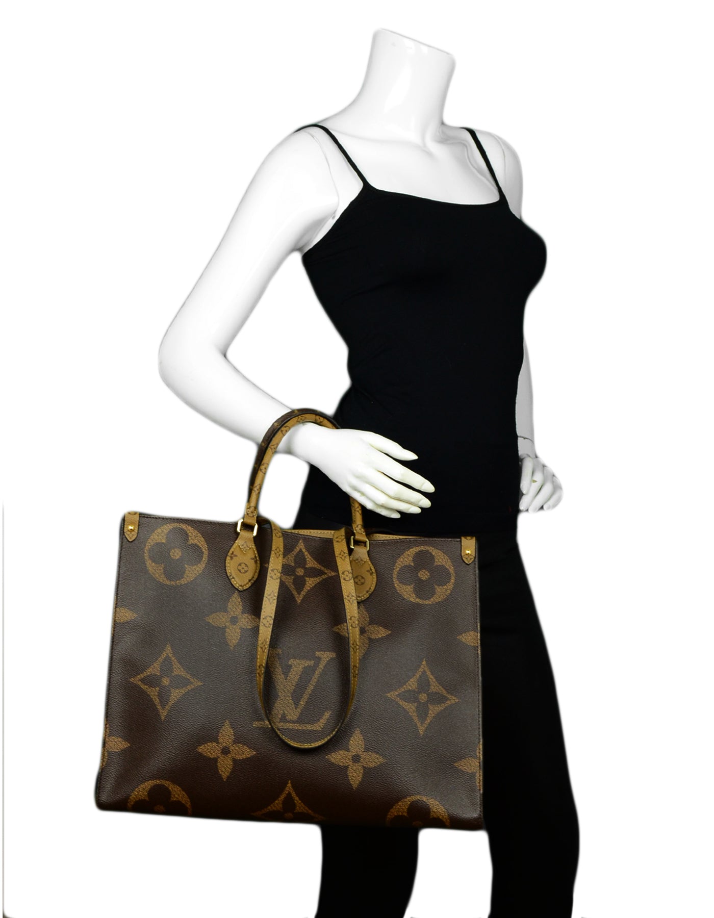 Louis Vuitton Reverse Giant Monogram Onthego Tote Bag