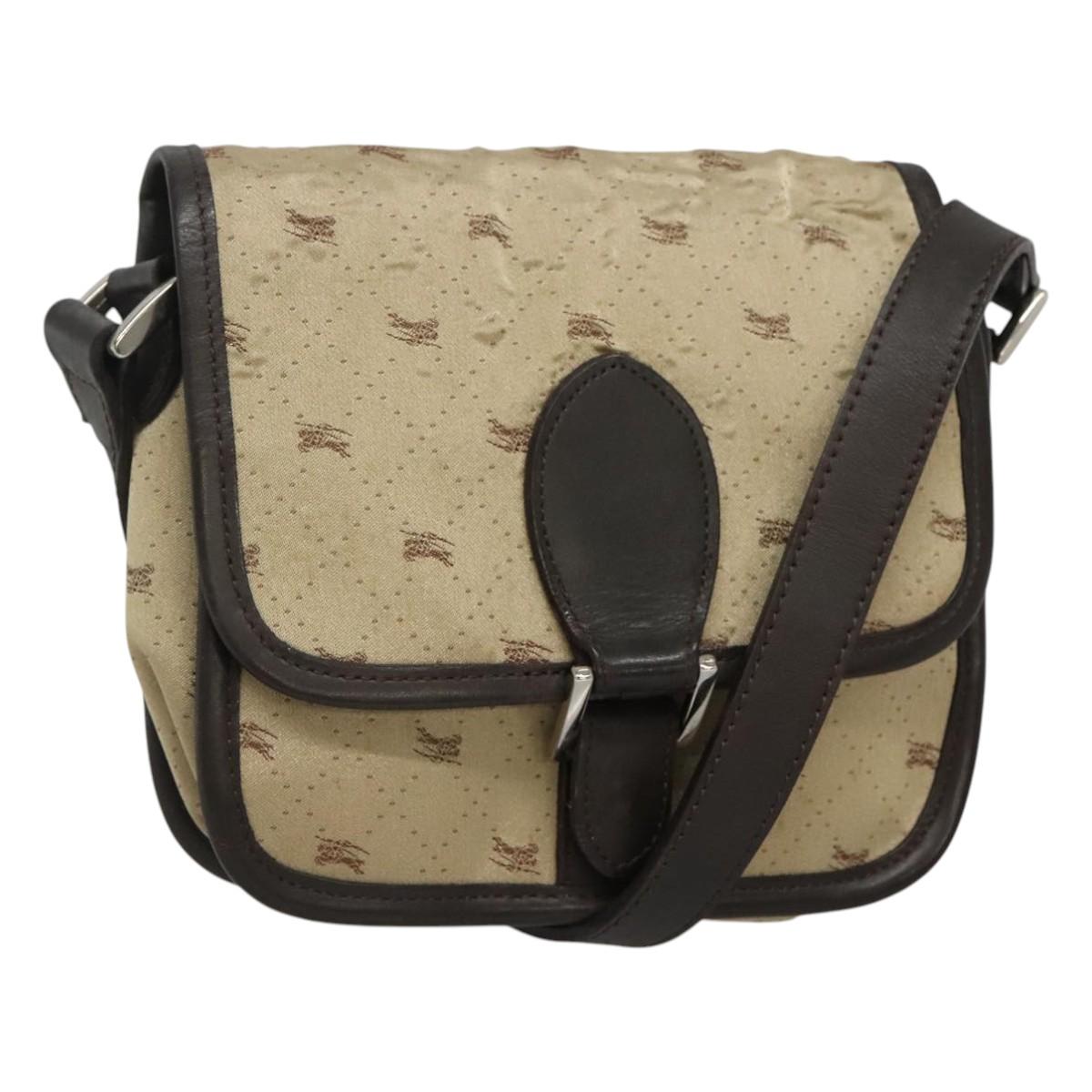 Burberry Beige Synthetic Shoulder Bag ( )